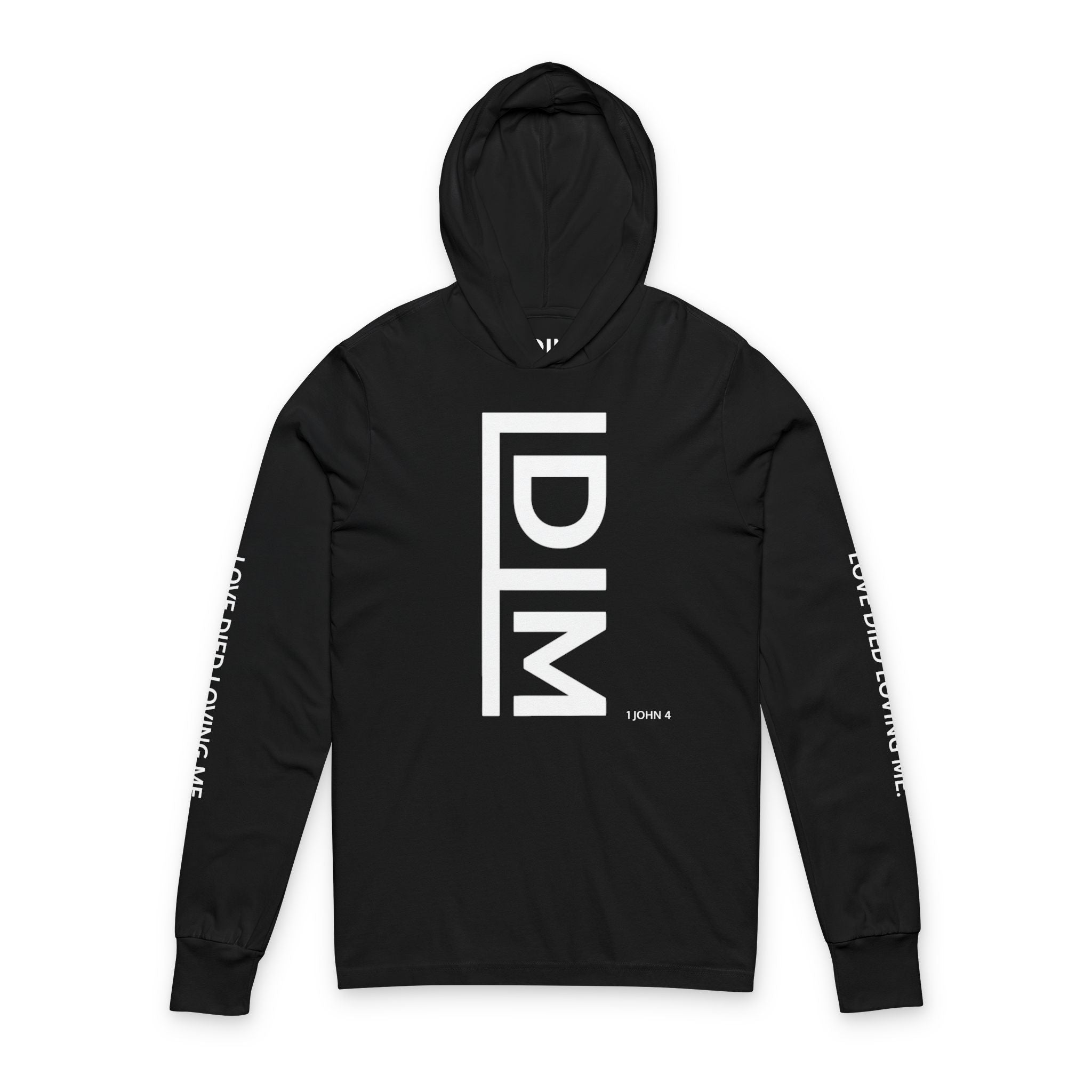 Love Died Loving Me - Unisex Hoodie (White Logo)