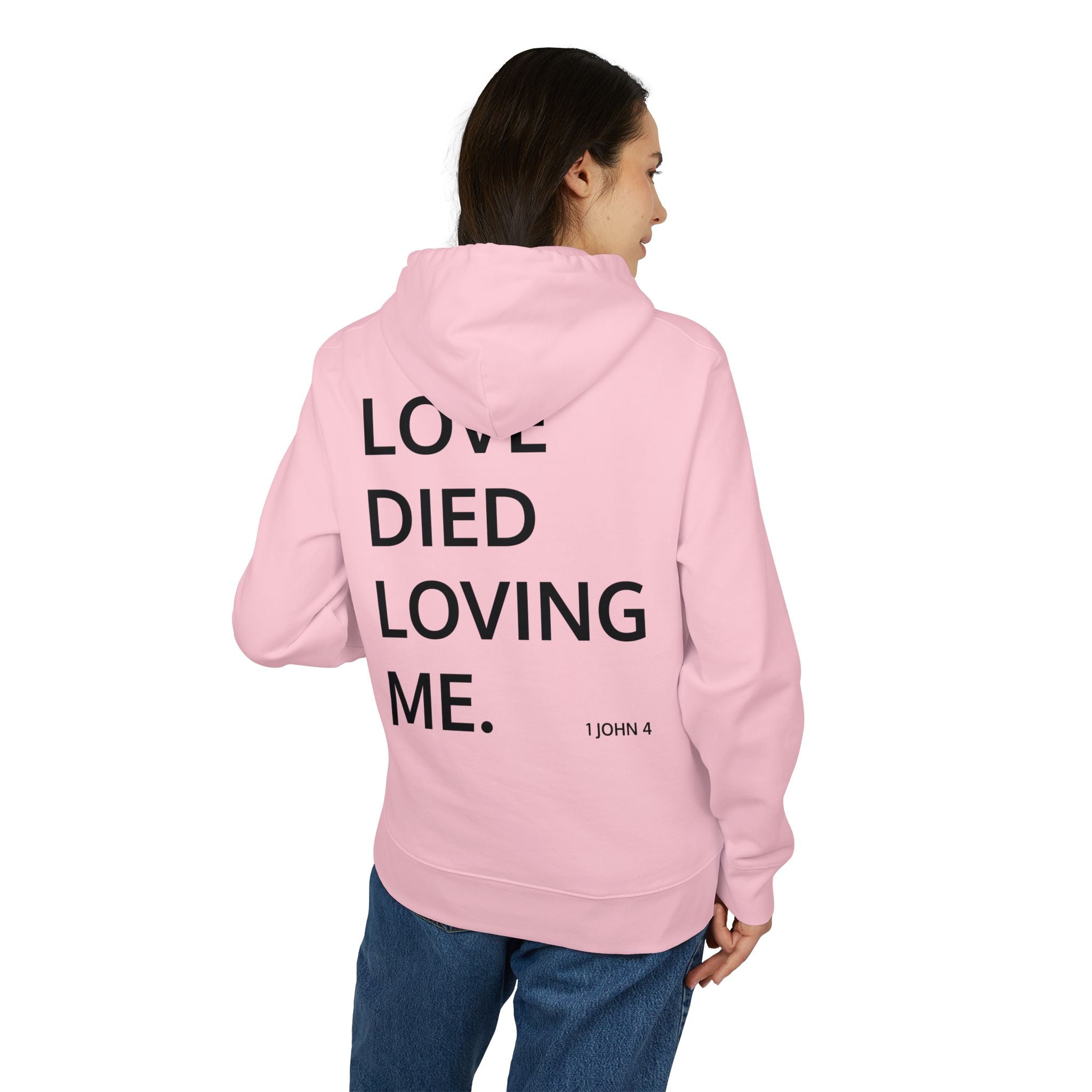 Love Died Loving Me - Unisex Hoodie (Black Horiz Logo)