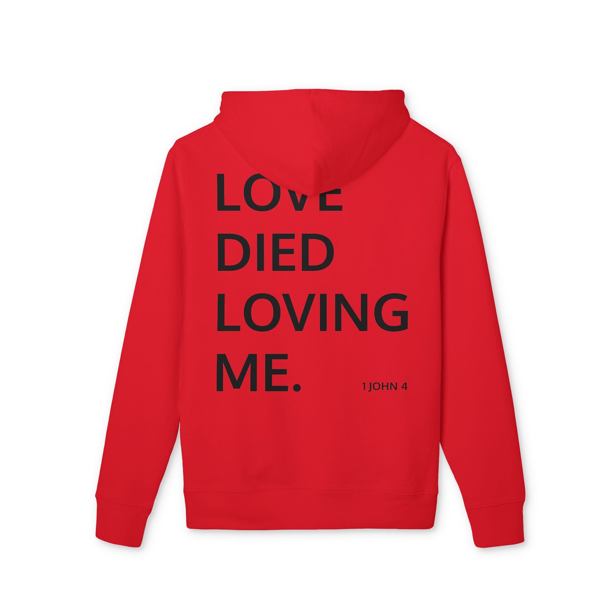 Love Died Loving Me - Unisex Hoodie (Black Horiz Logo)