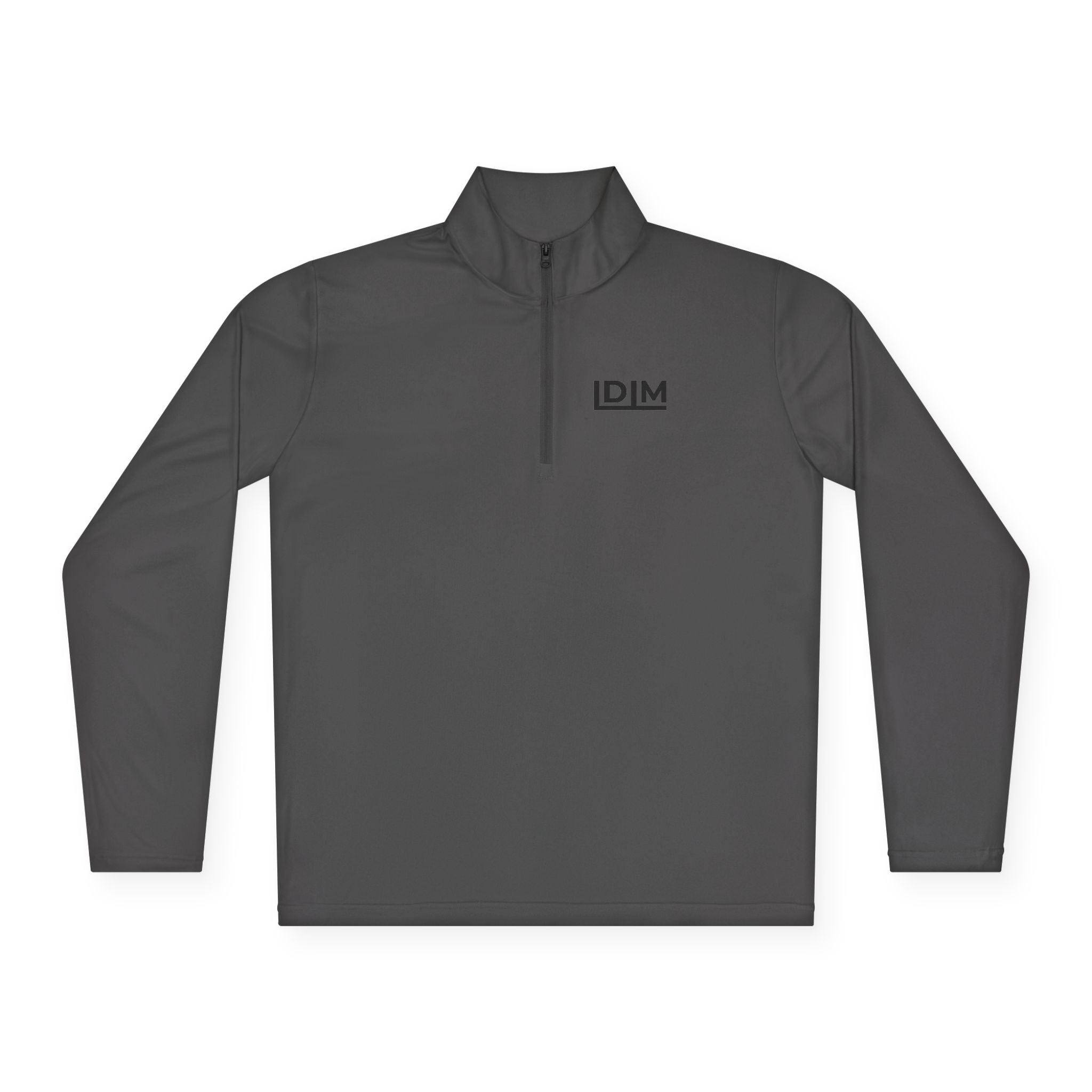 Love Died Loving Me - Unisex Quarter-Zip Pullover (Black Logo)
