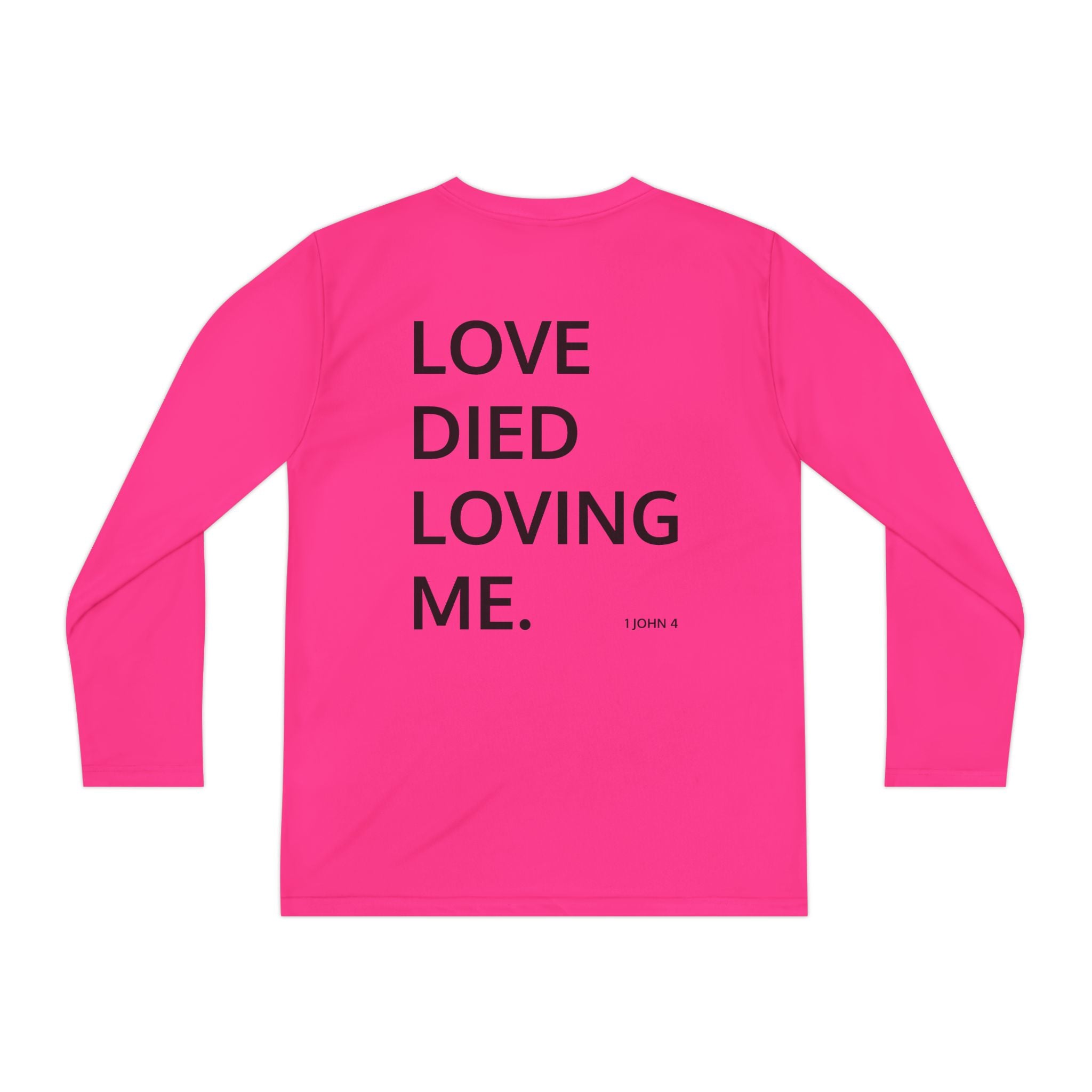 Love Died Loving Me - Youth Long Sleeve (Black Logo)