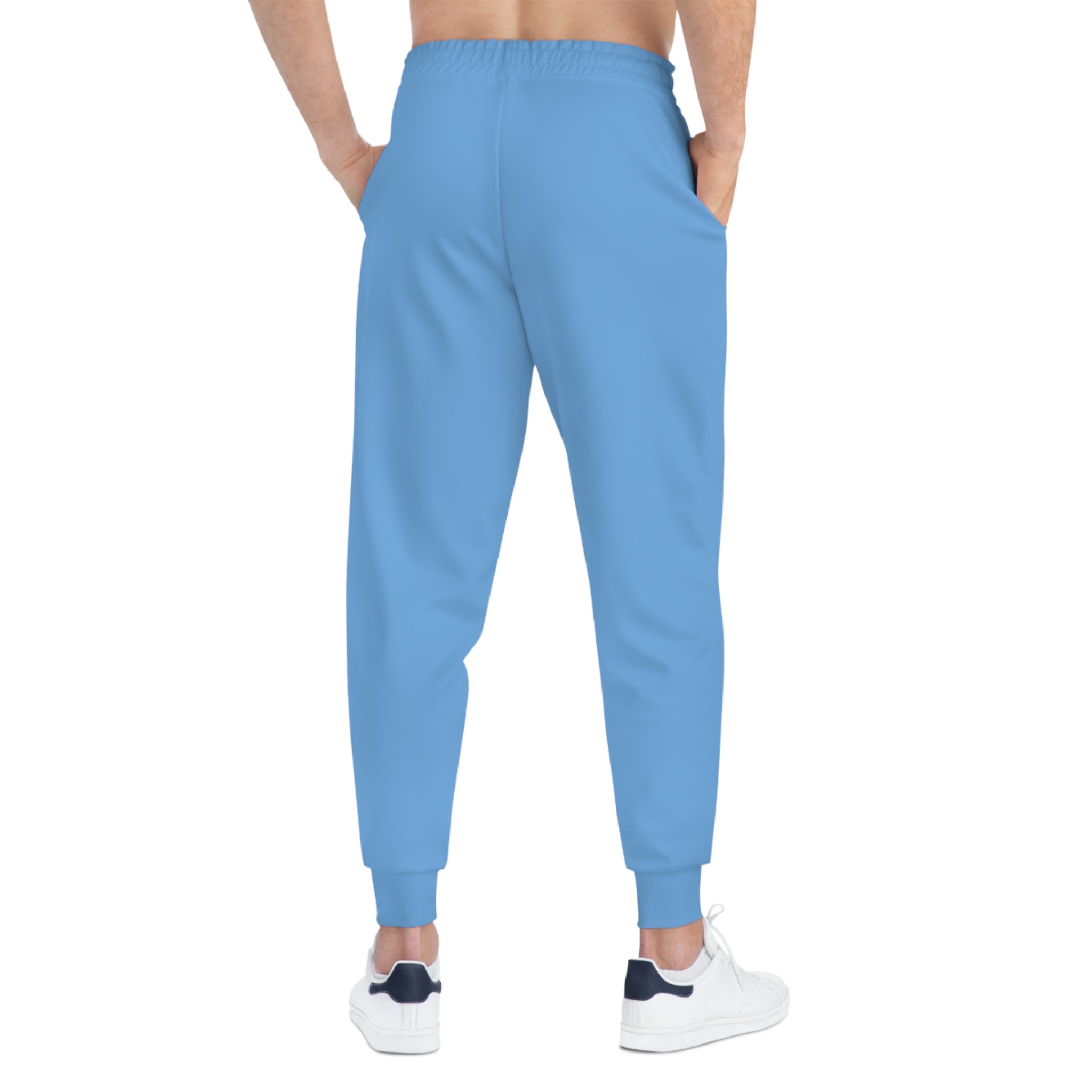 Love Died Loving Me - Unisex Joggers (Baby Blue/White)