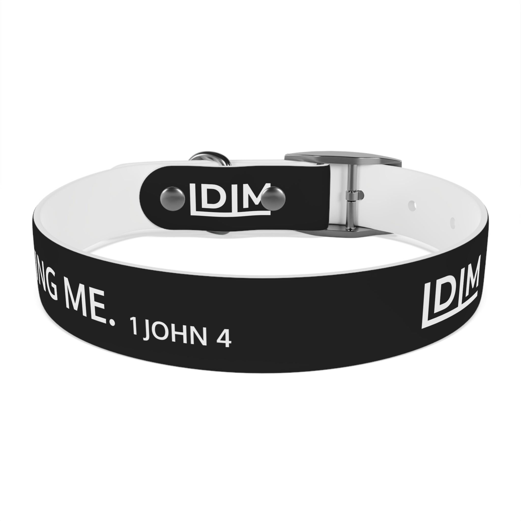 Love Died Loving Me - Black Dog Collar