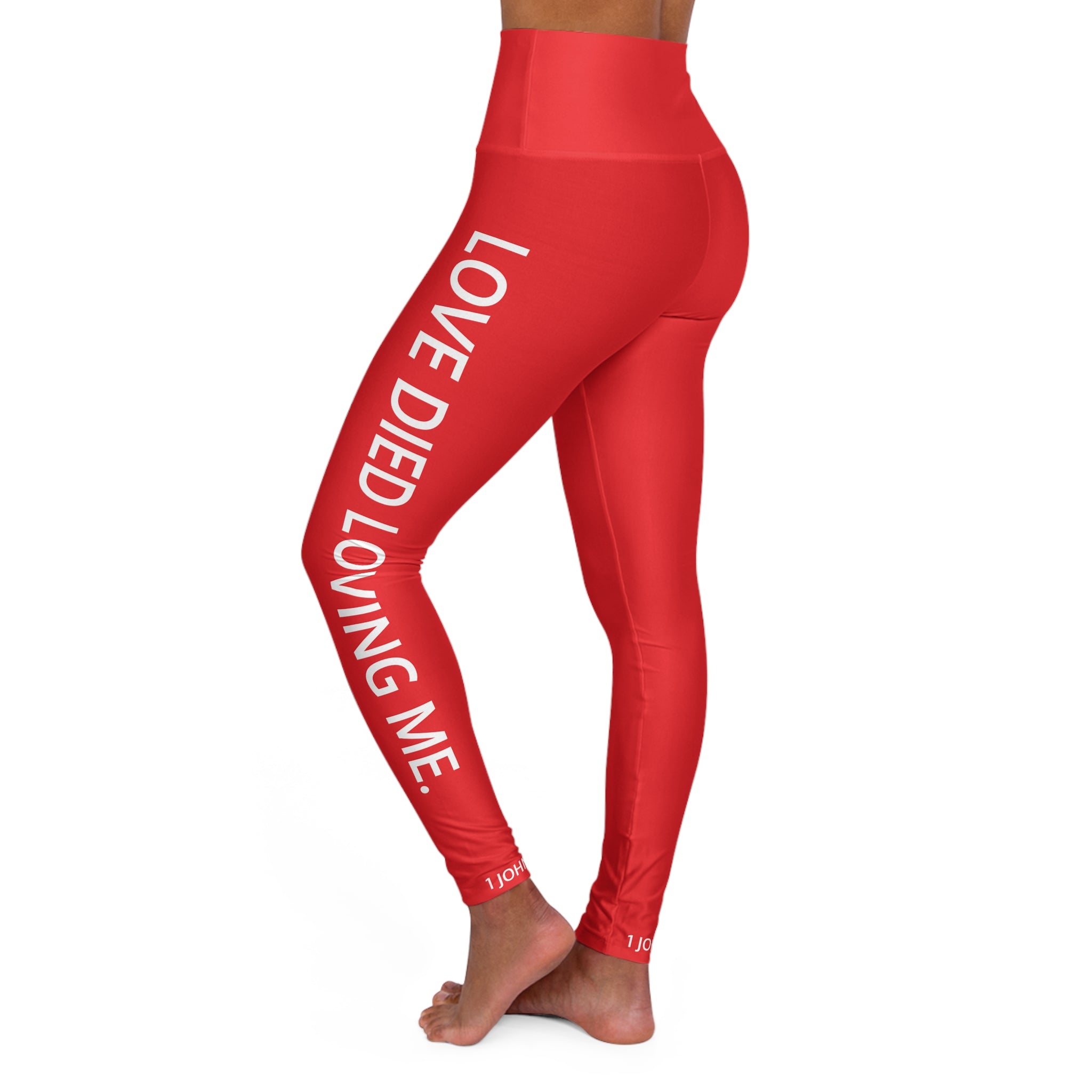 Love Died Loving Me - Women's Leggings (Red)