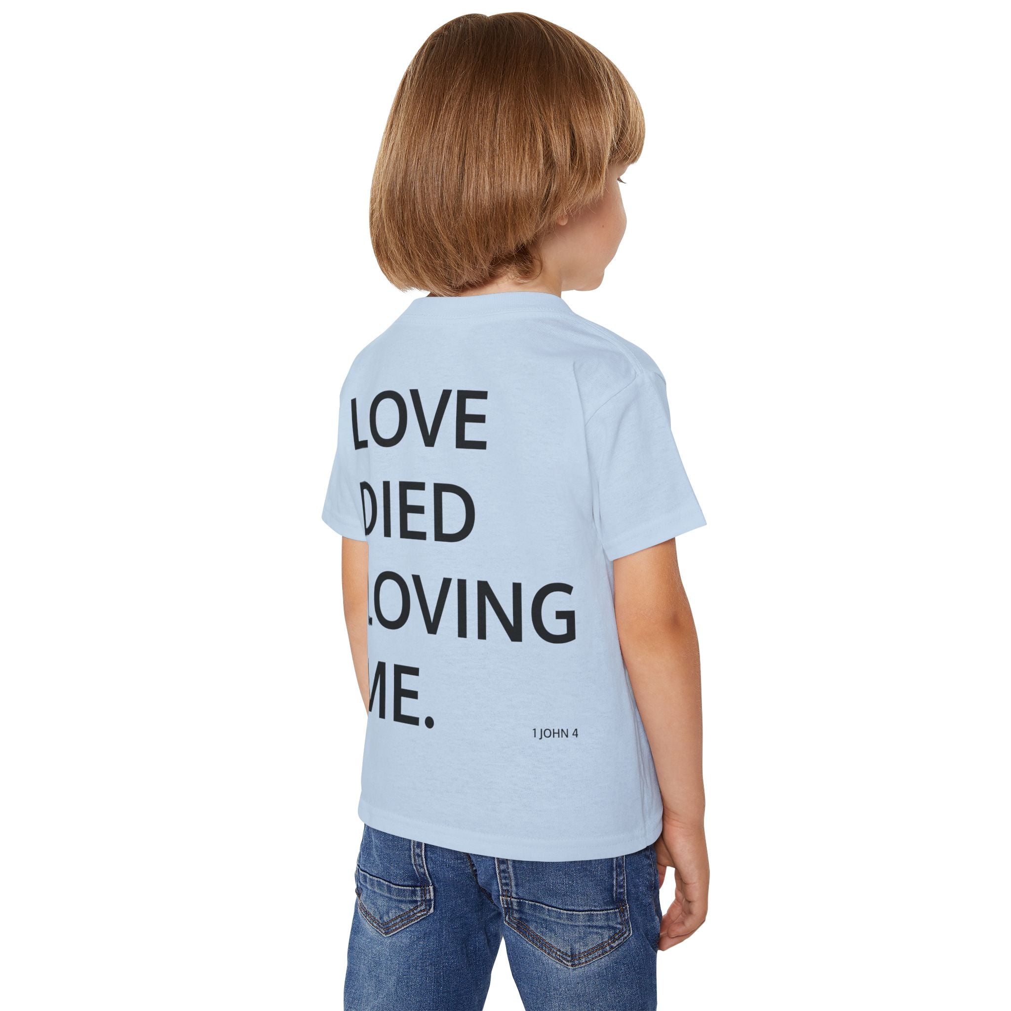 Love Died Loving Me - Toddler T-Shirt (Black Front Logo)