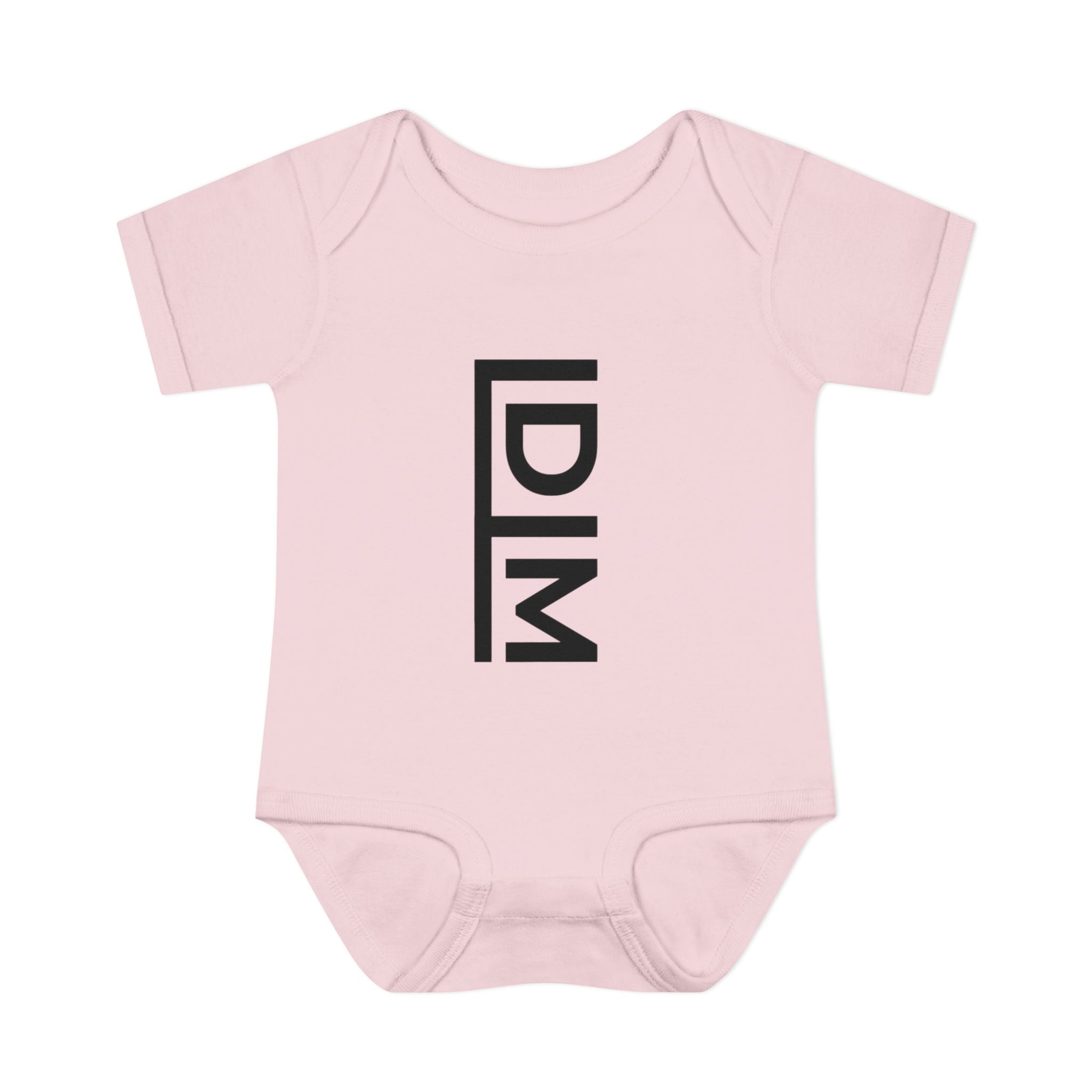 Love Died Loving Me - Infant Baby Bodysuit (Black Logo)