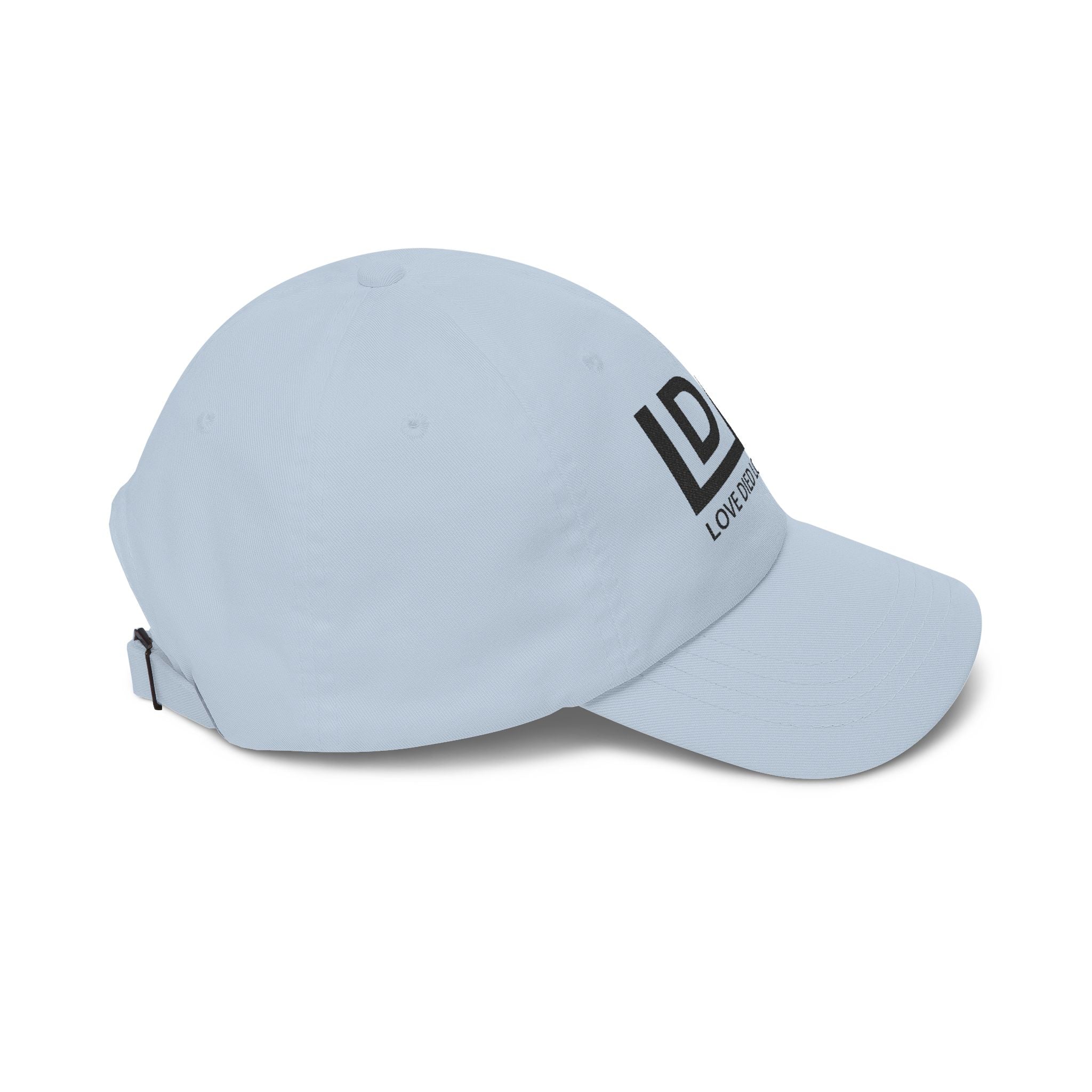 Love Died Loving Me - Baseball Cap (Black Logo)