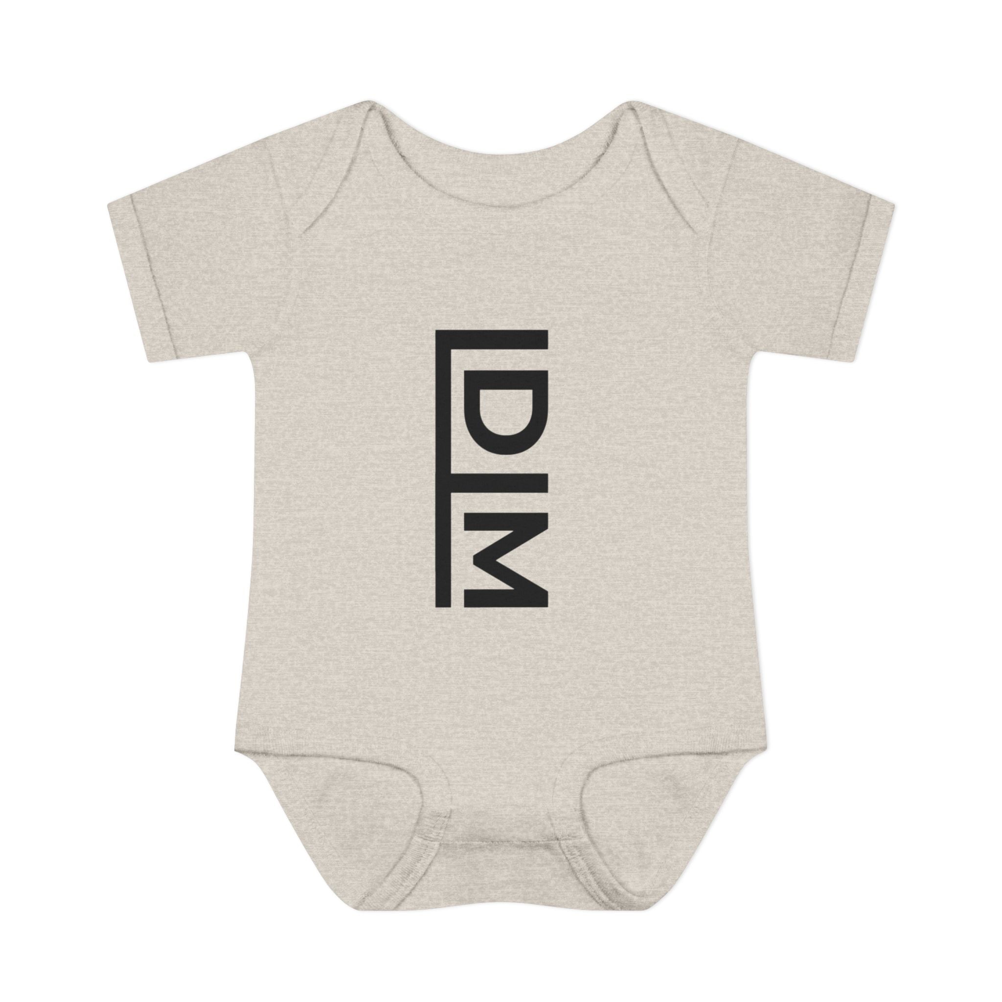 Love Died Loving Me - Infant Baby Bodysuit (Black Logo)