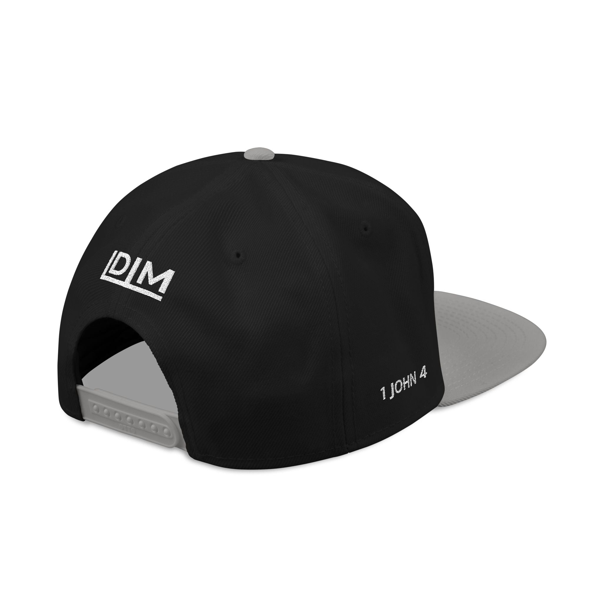 Love Died Loving Me - Embroidered Snapback Cap (White Logo)