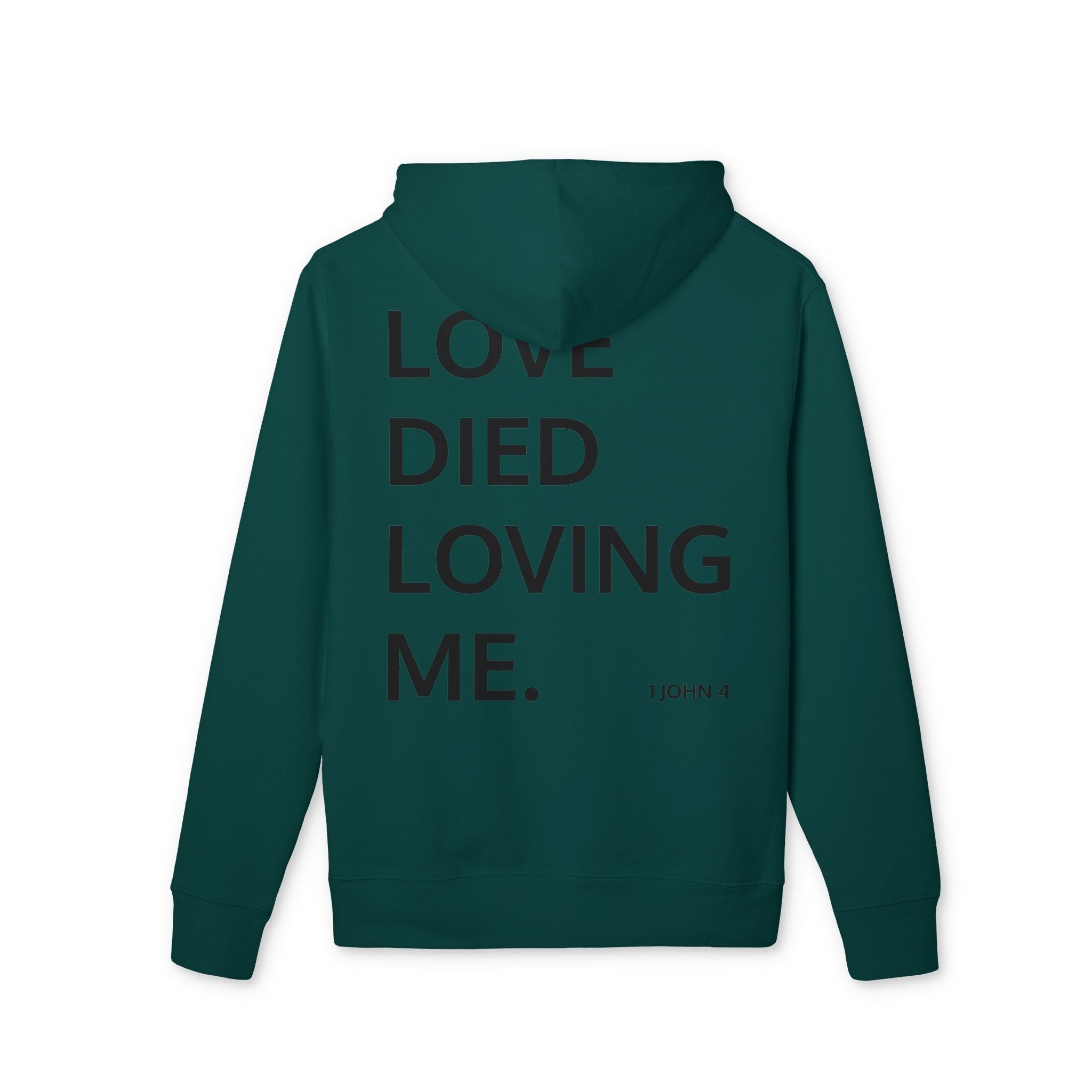 Love Died Loving Me - Unisex Hoodie (Black Horiz Logo)