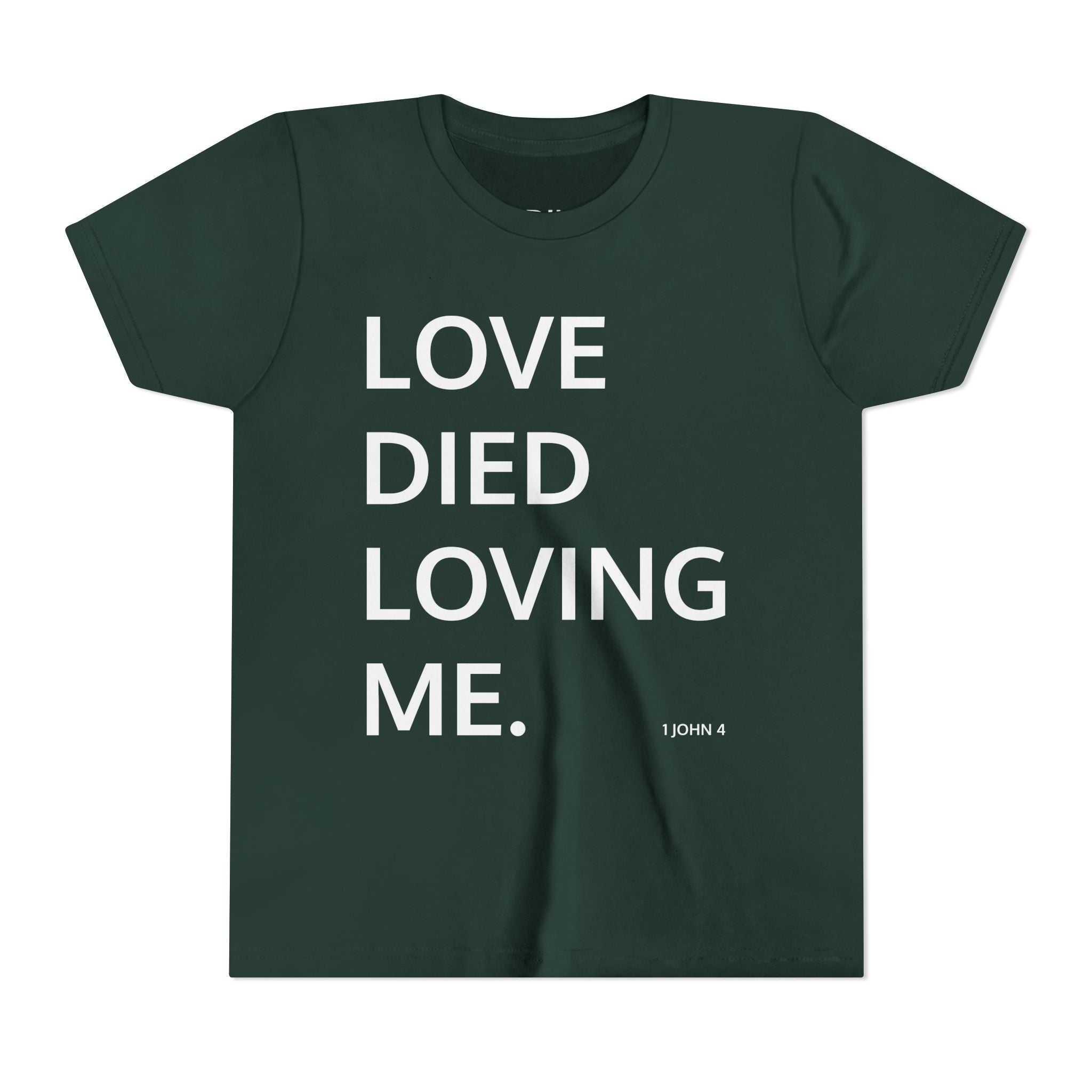 Love Died Loving Me - Youth Tee (Black Back Logo)