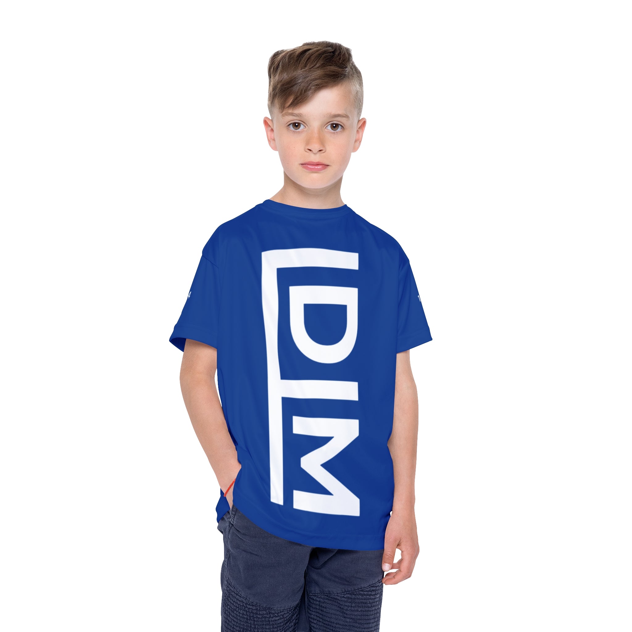 Love Died Loving Me - Kids Sports Jersey (Royal Blue/White)