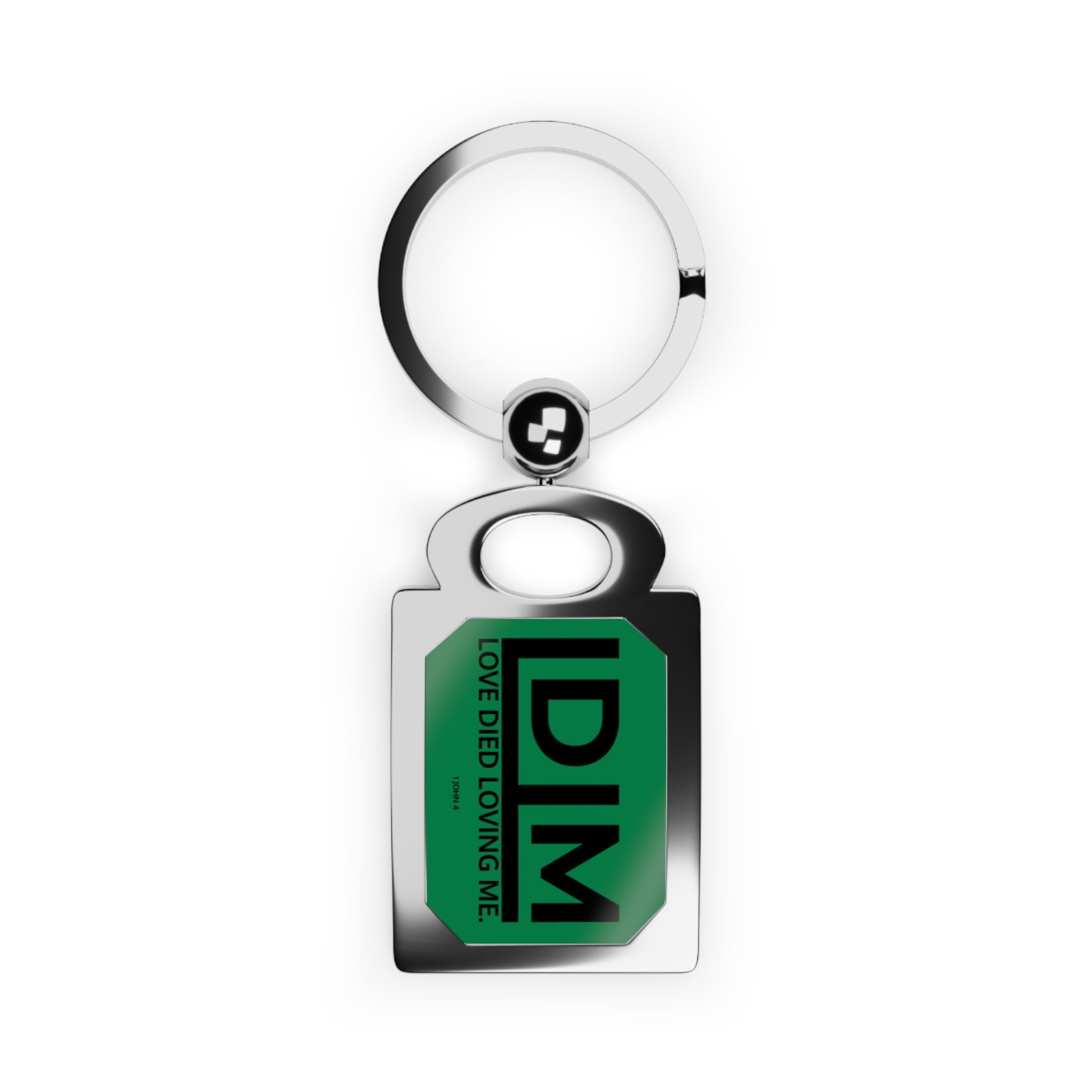 Love Died Loving Me - Keychain (Forest Green/Black)