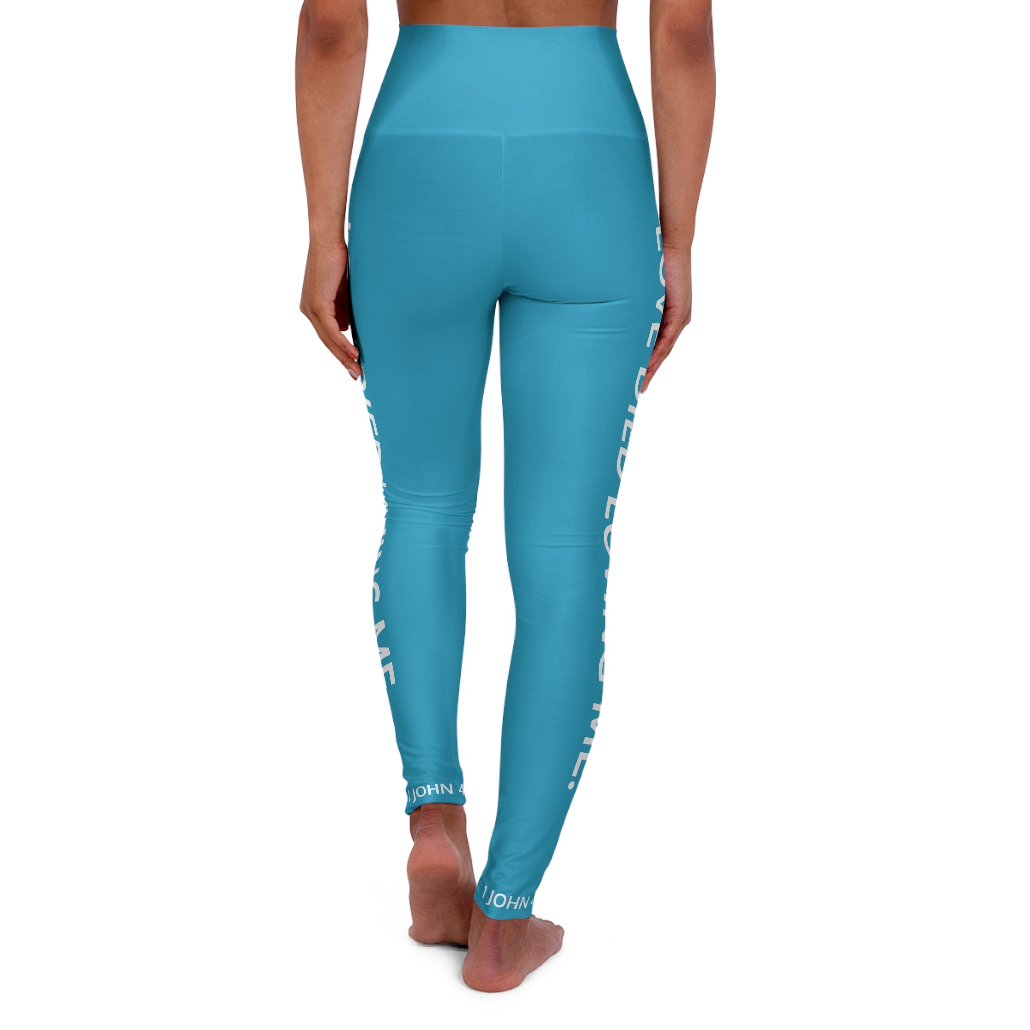 Love Died Loving Me - Women's Leggings (Turquoise)