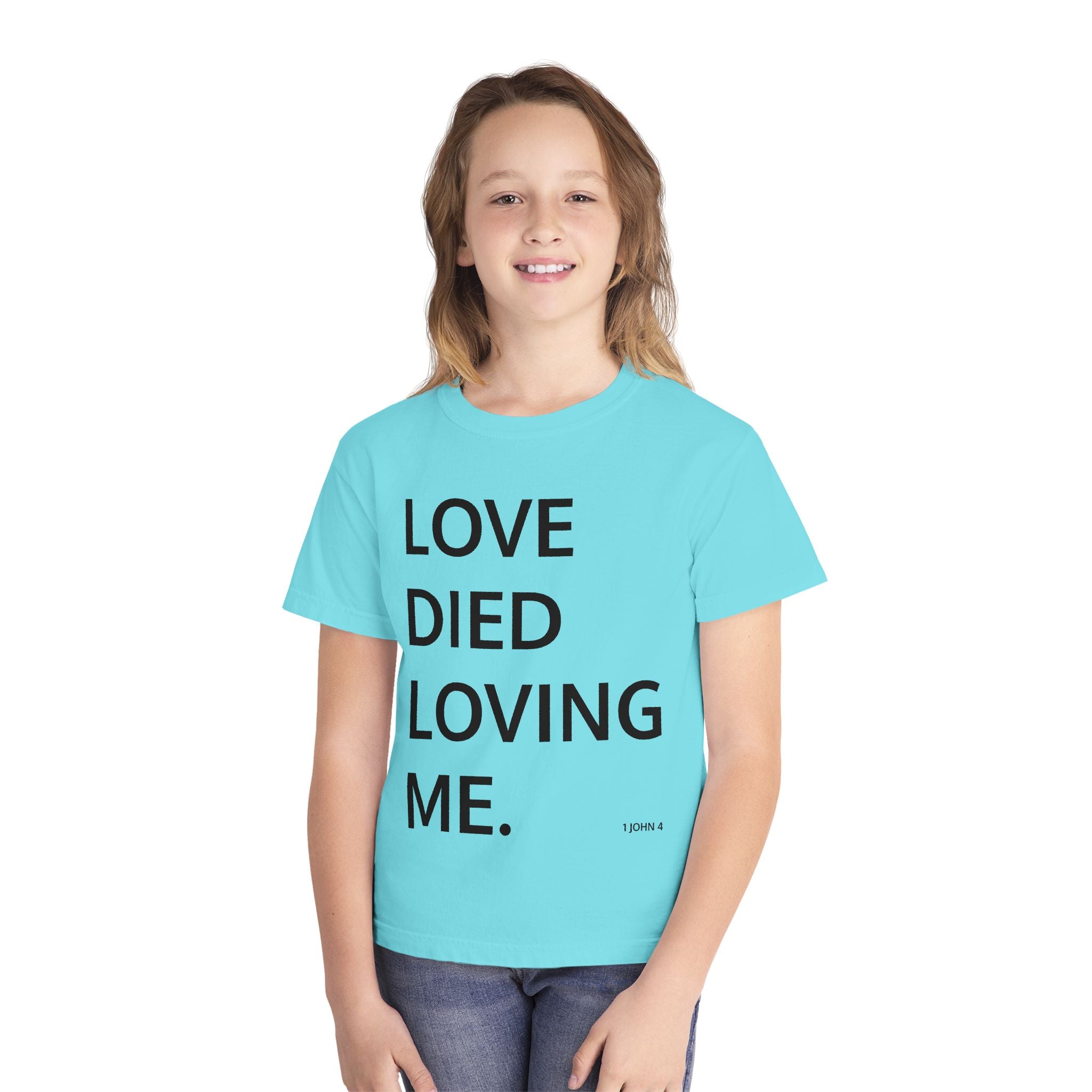 Love Died Loving Me - Youth Tee (Black Back Logo)