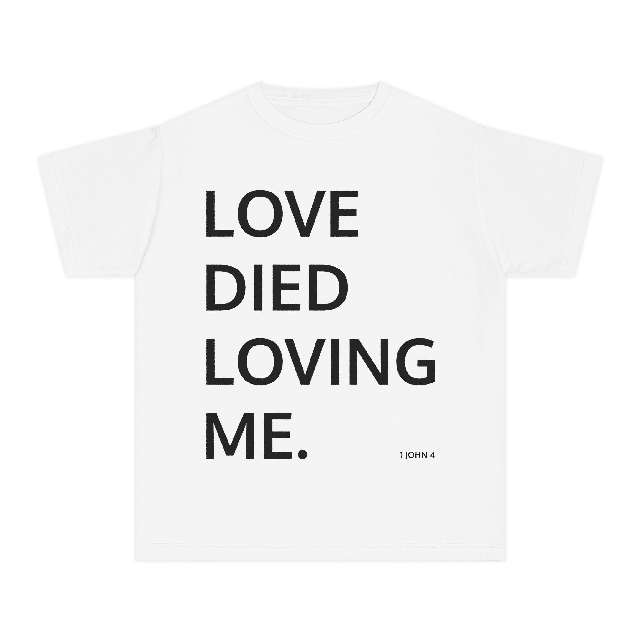 Love Died Loving Me - Youth Tee (Black Back Logo)