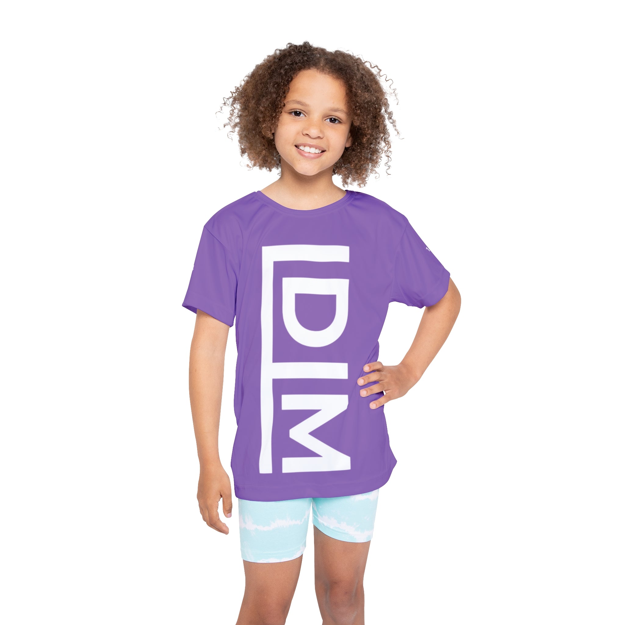 Love Died Loving Me - Girls Sports Jersey (Lavender/White)
