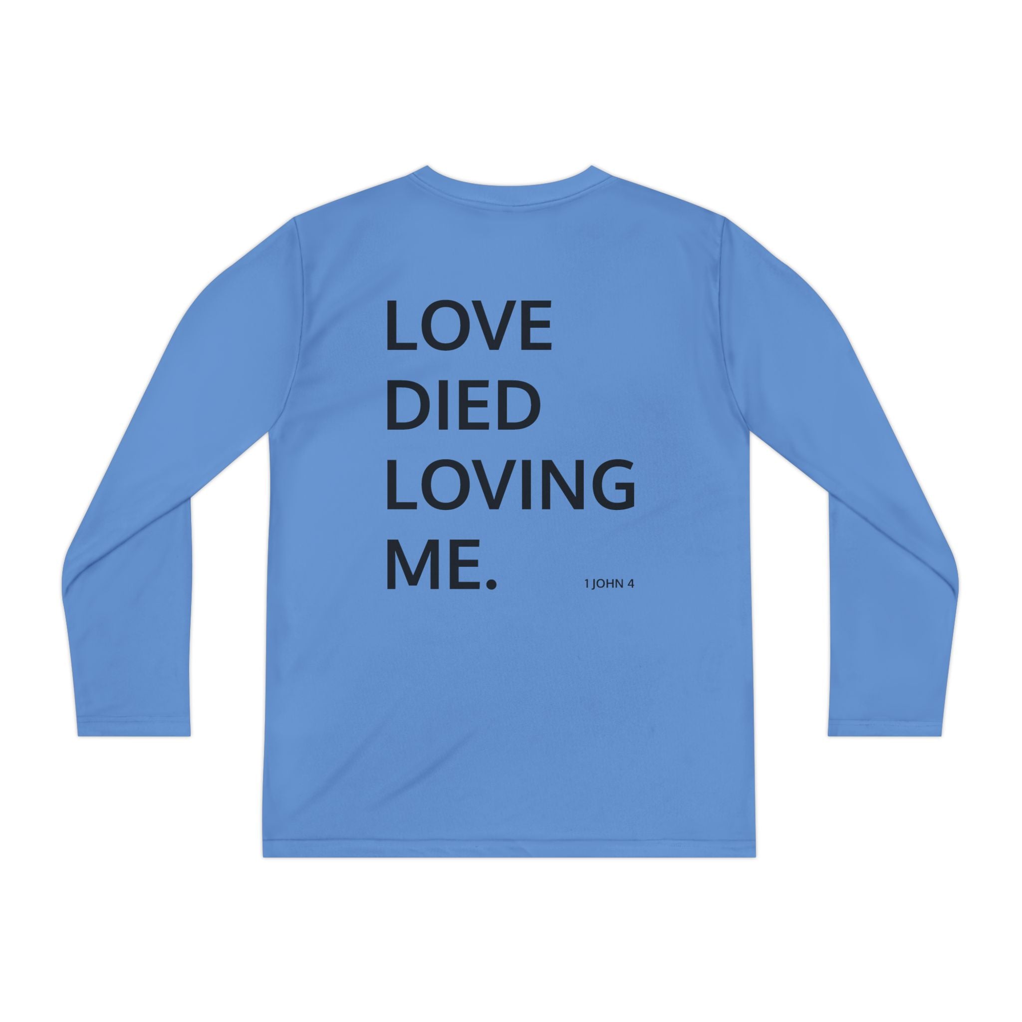 Love Died Loving Me - Youth Long Sleeve (Black Logo)