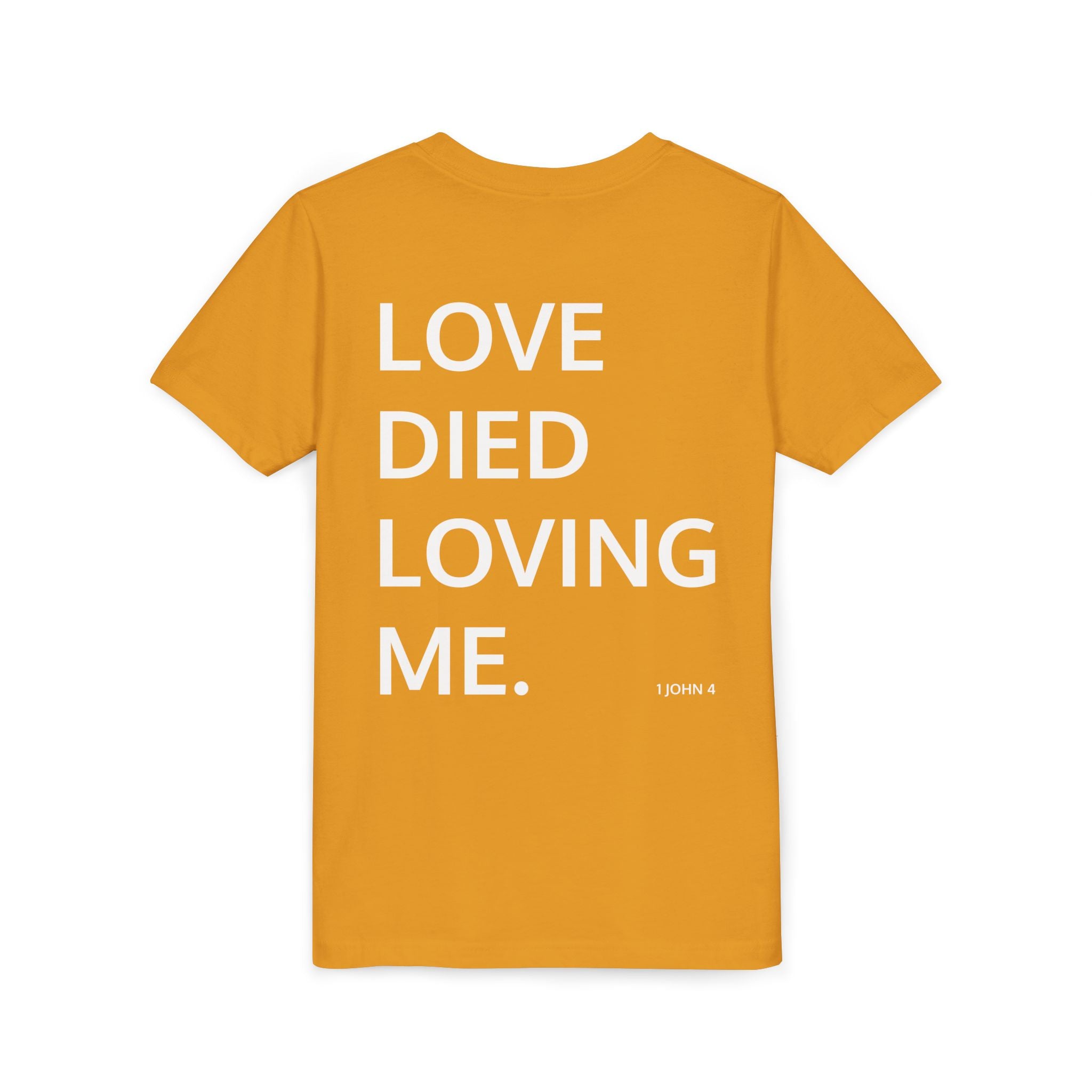 Love Died Loving Me - Youth Tee (White Front Logo)