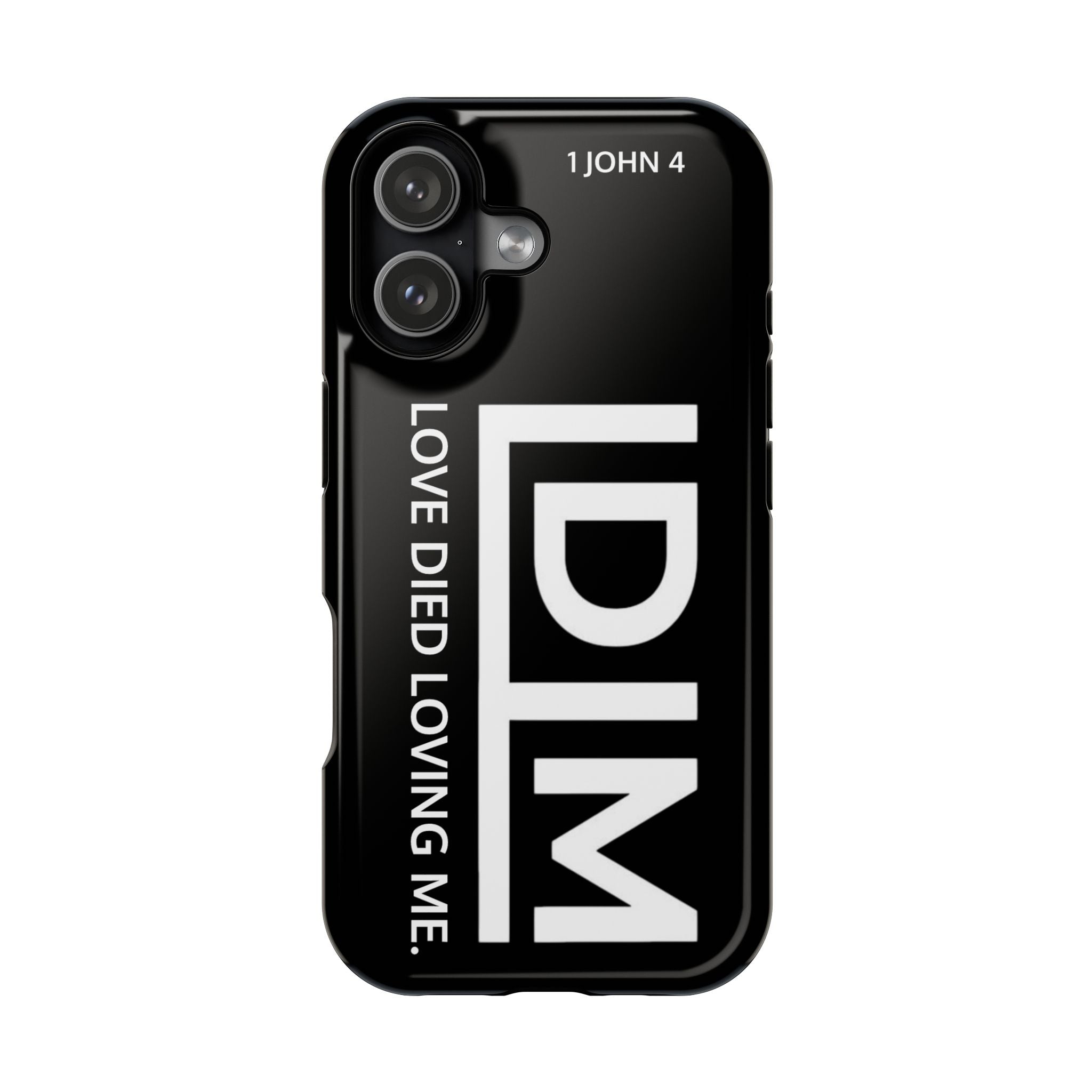 Love Died Loving Me - Magnetic iPhone Case (Black)