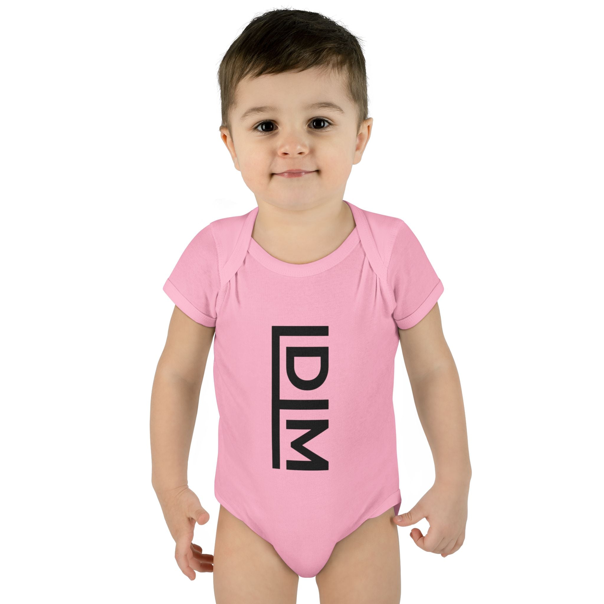 Love Died Loving Me - Infant Baby Bodysuit (Black Logo)
