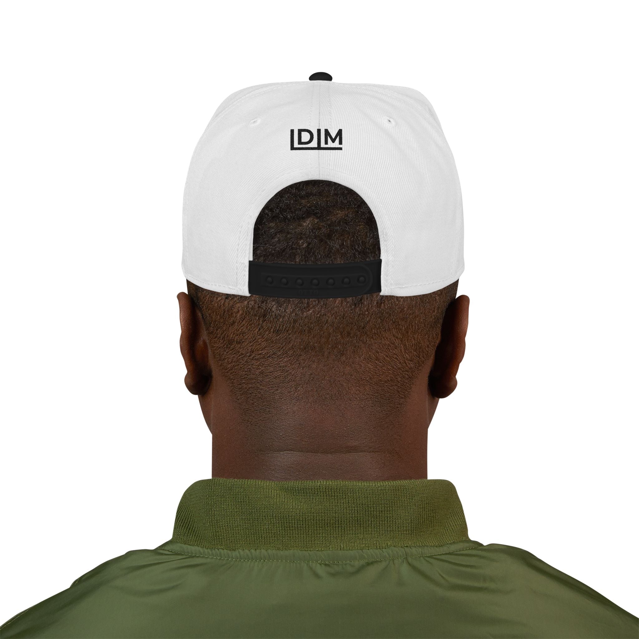 Love Died Loving Me - Embroidered Snapback Cap (Black Logo)