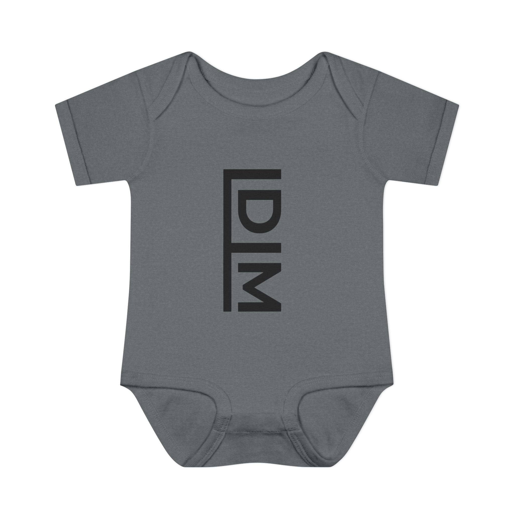 Love Died Loving Me - Infant Baby Bodysuit (Black Logo)