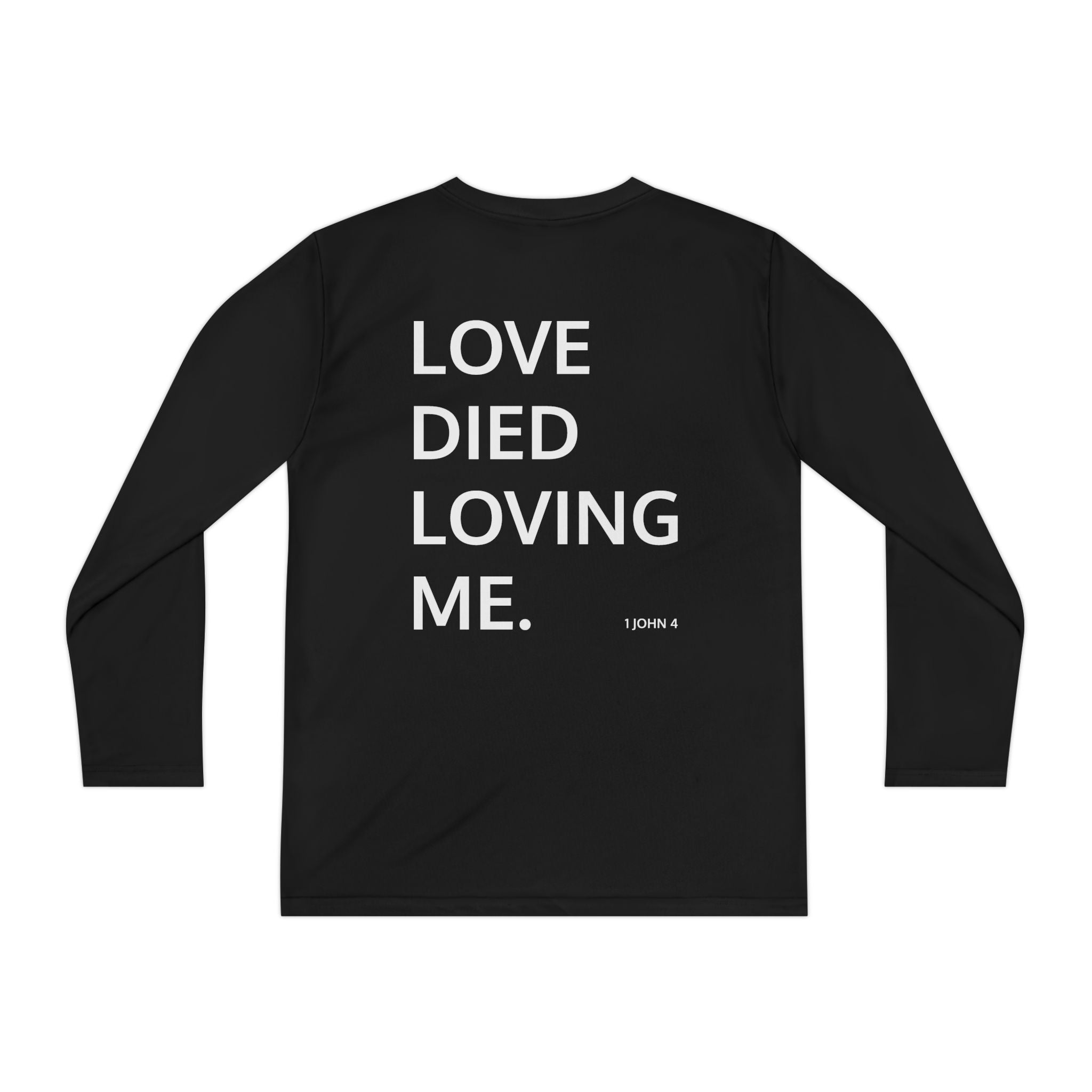 Love Died Loving Me - Youth Long Sleeve (White Logo)