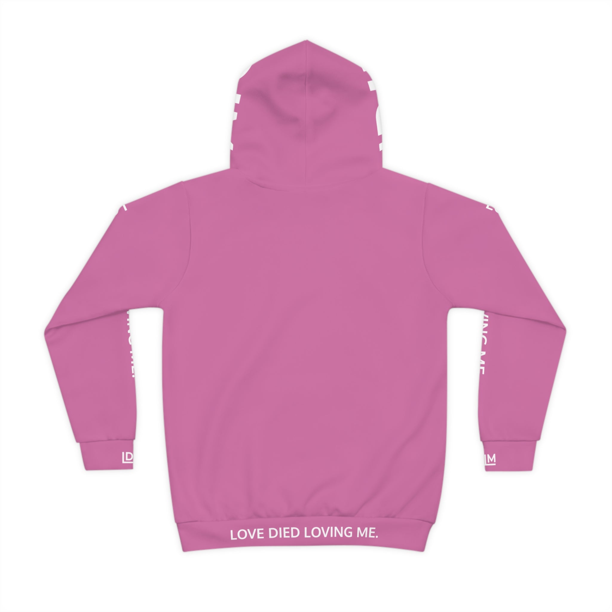 Love Died Loving Me - Girls Hoodie (Pink)