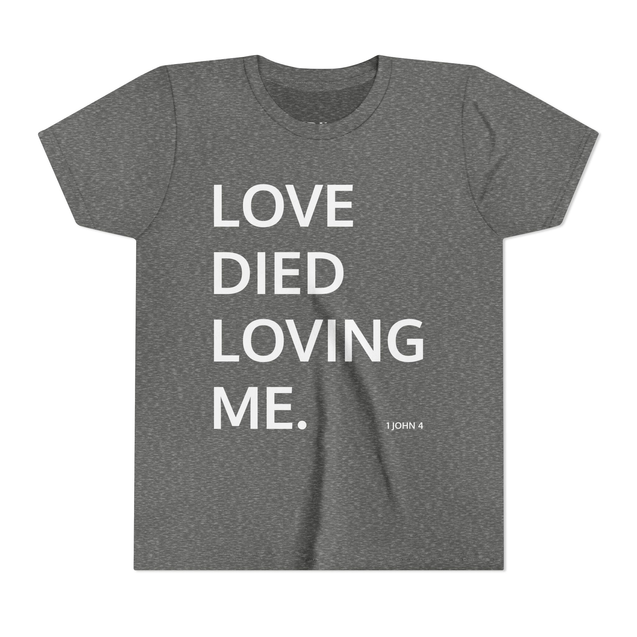 Love Died Loving Me - Youth Tee (Black Back Logo)