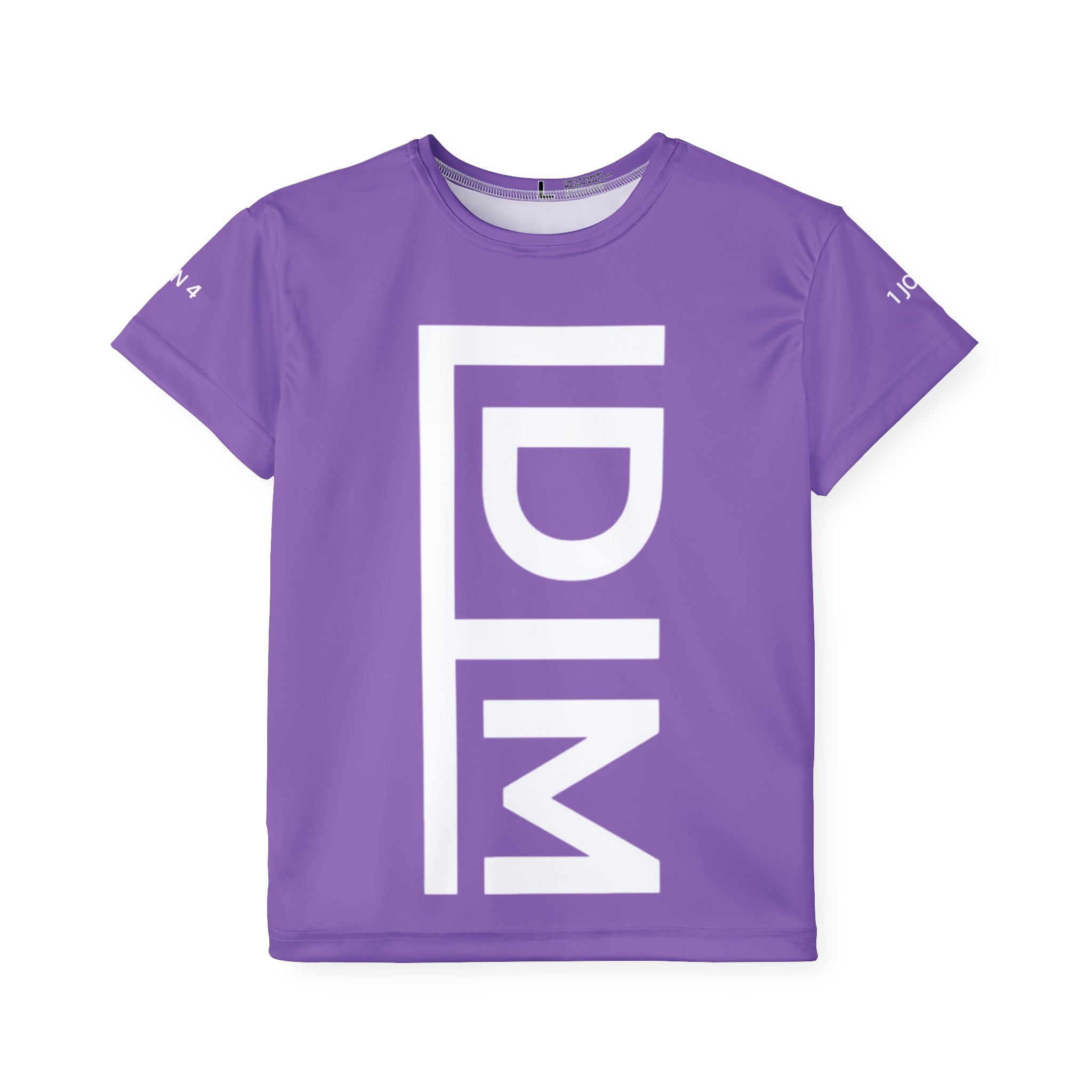 Love Died Loving Me - Girls Sports Jersey (Lavender/White)