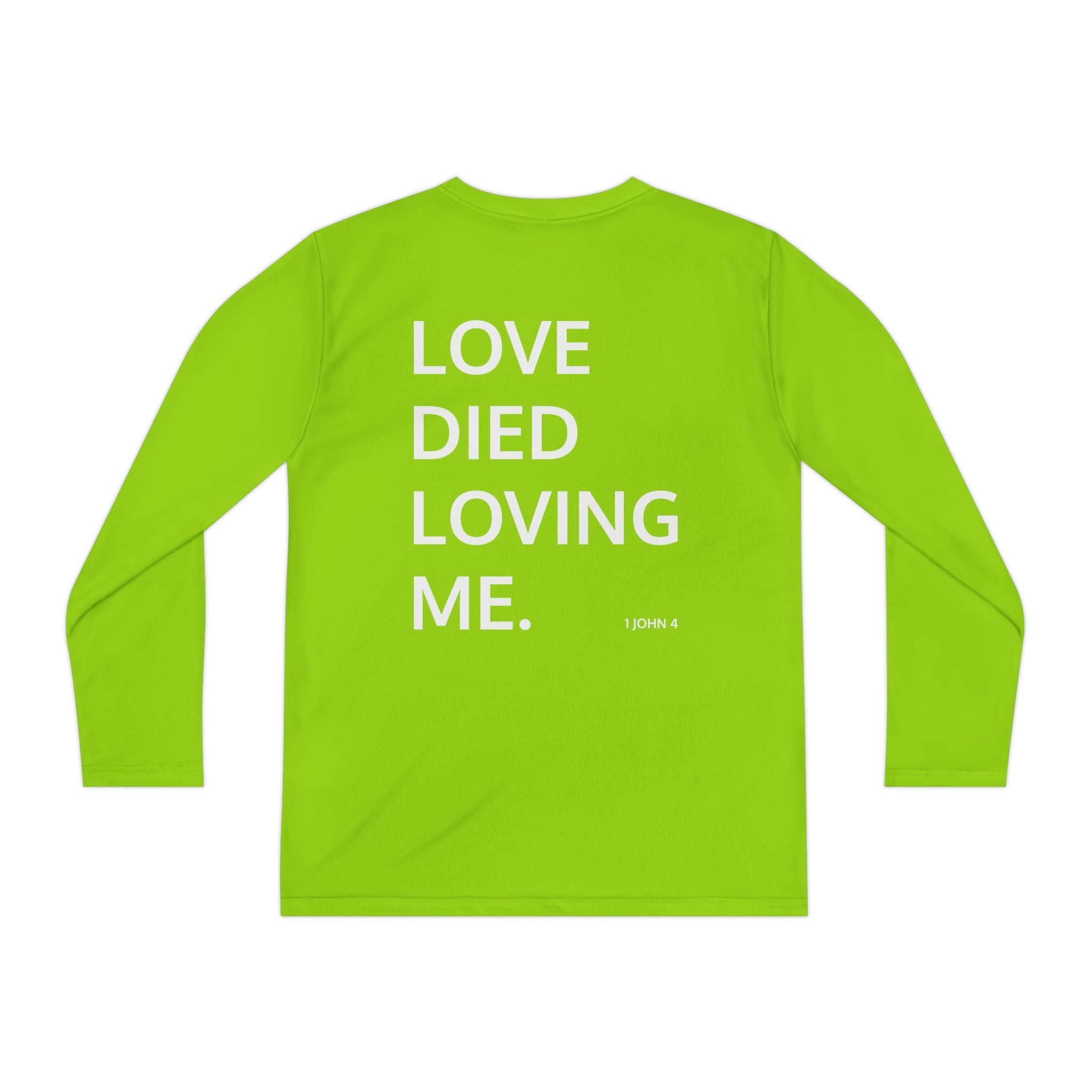 Love Died Loving Me - Youth Long Sleeve (White Logo)