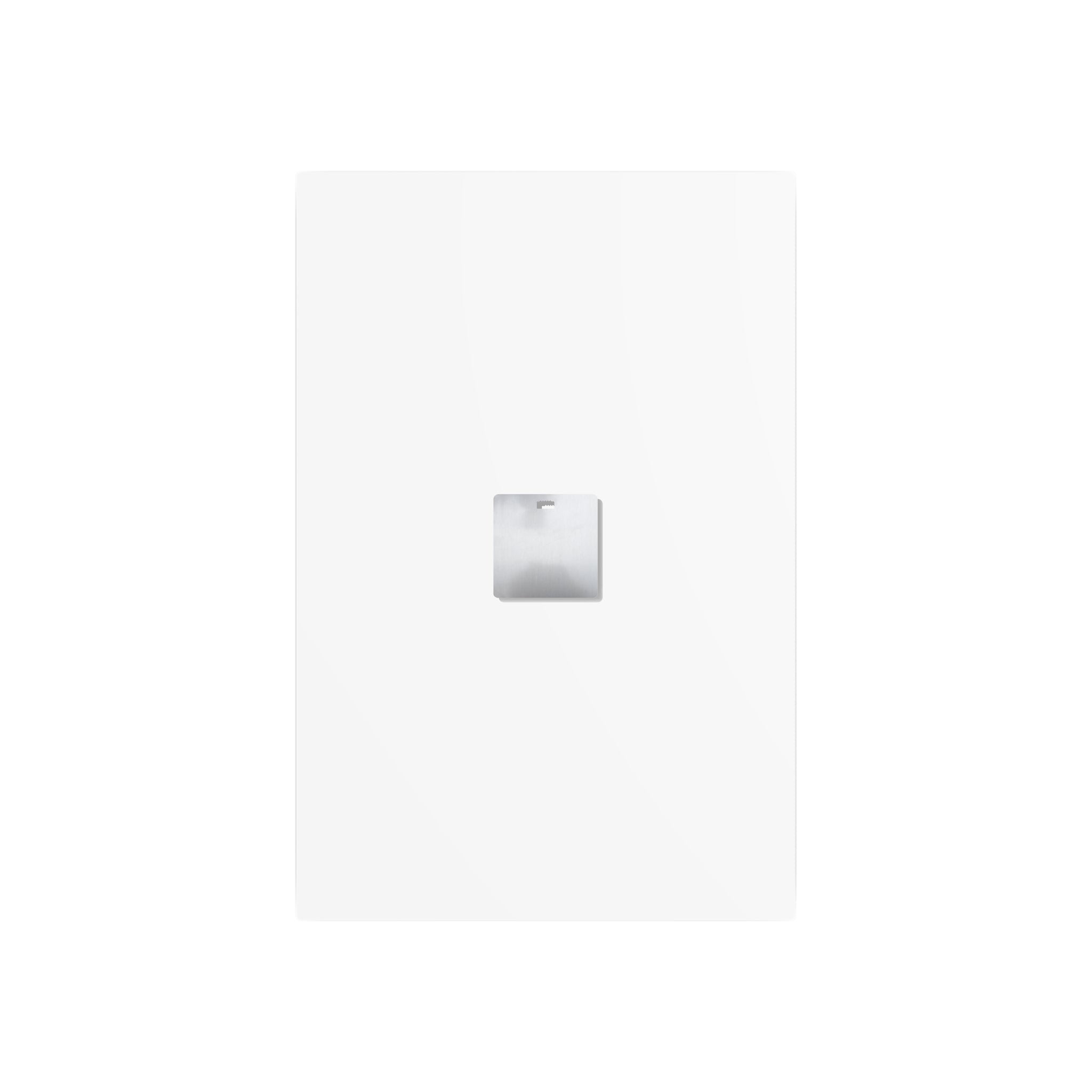 "His One and Only" Metal Wall Art (White)