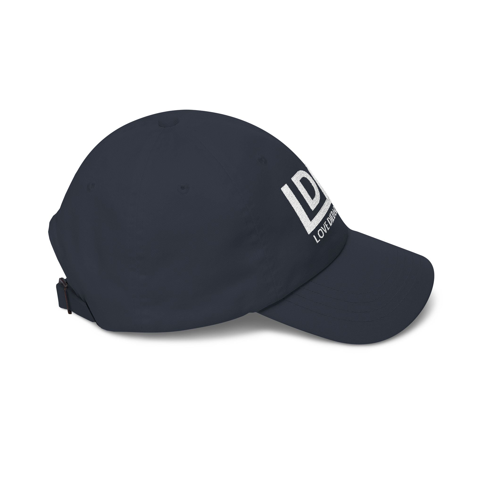 Love Died Loving Me - Baseball Cap (White Logo)