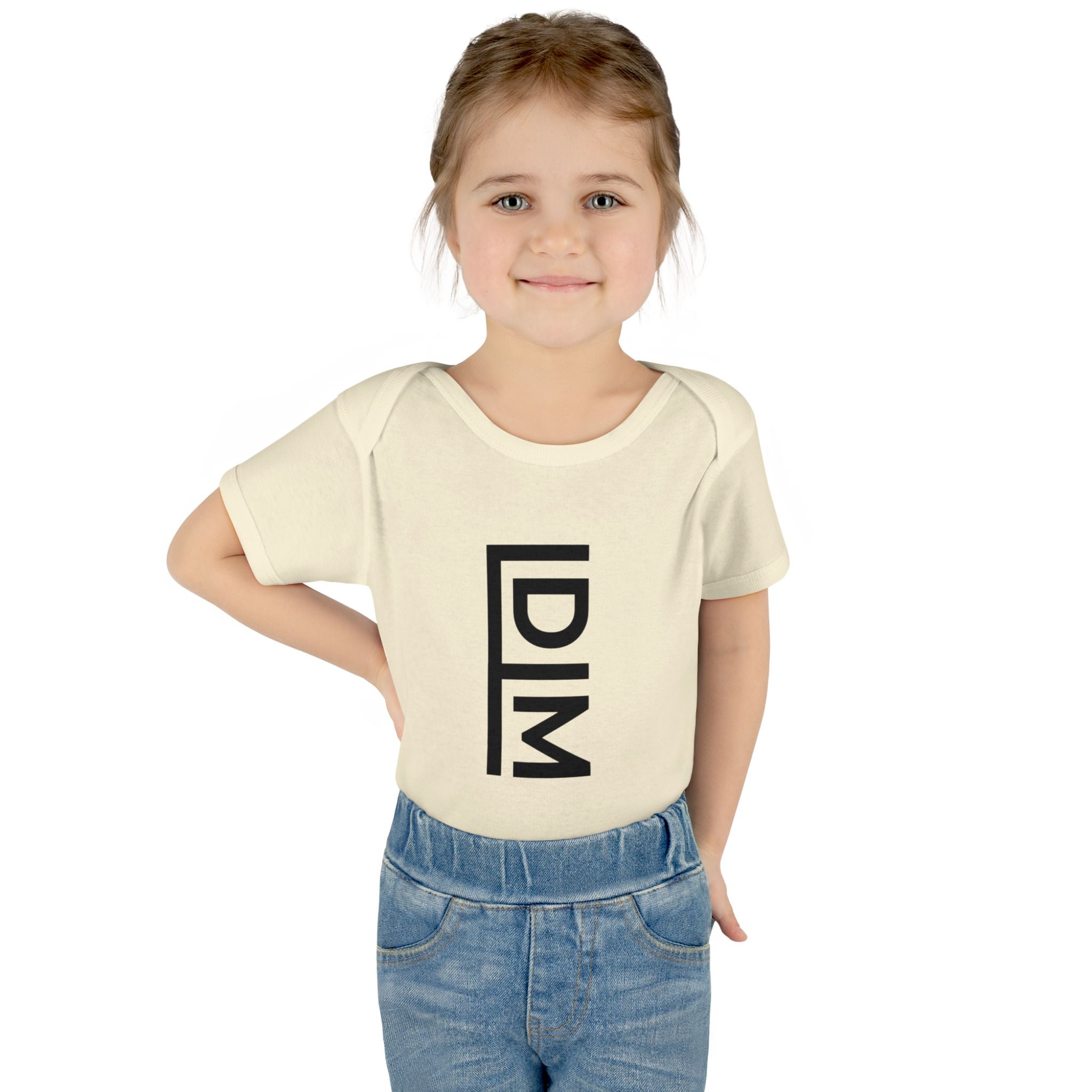 Love Died Loving Me - Infant Baby Bodysuit (Black Logo)