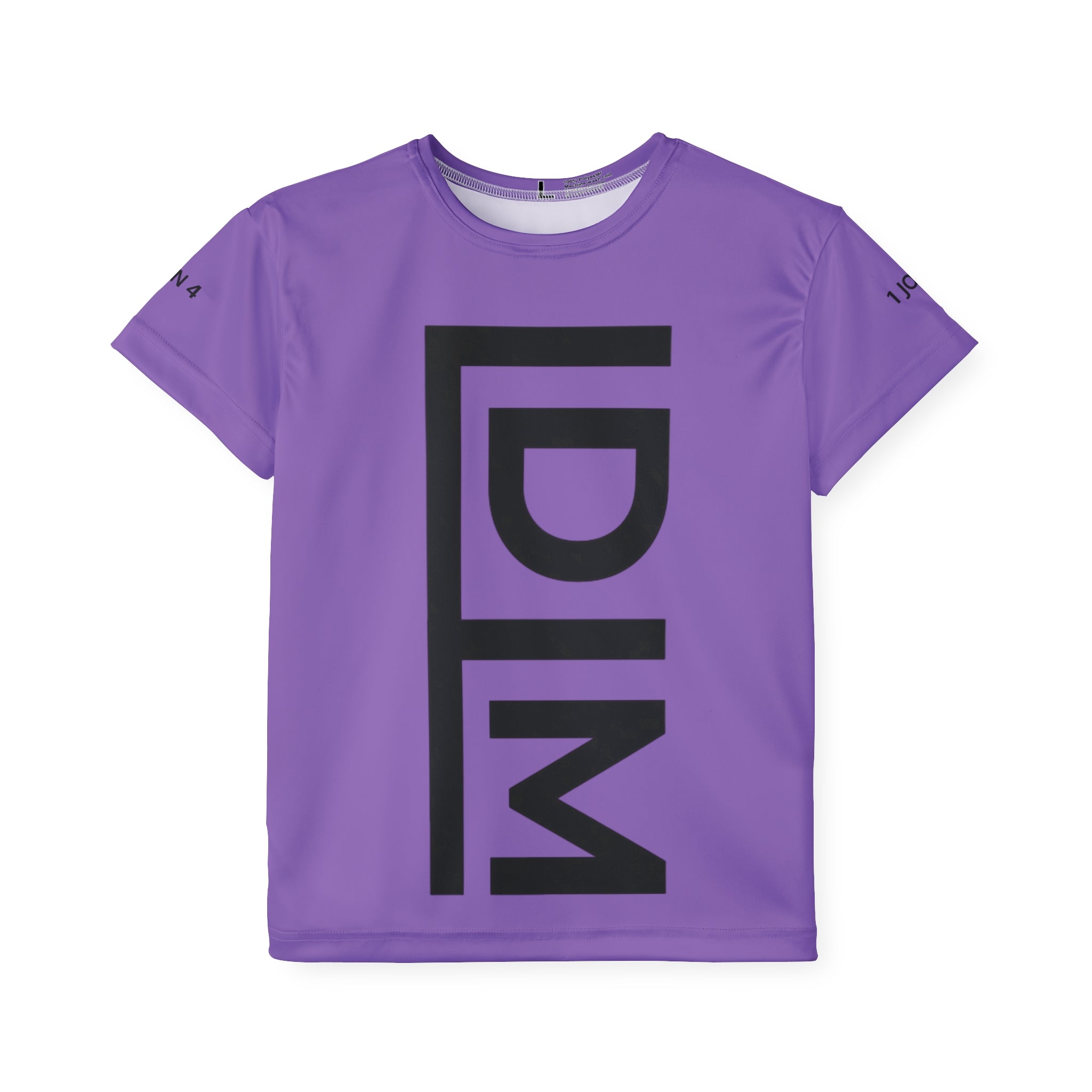 Love Died Loving Me - Girls Sports Jersey (Lavender/Black)