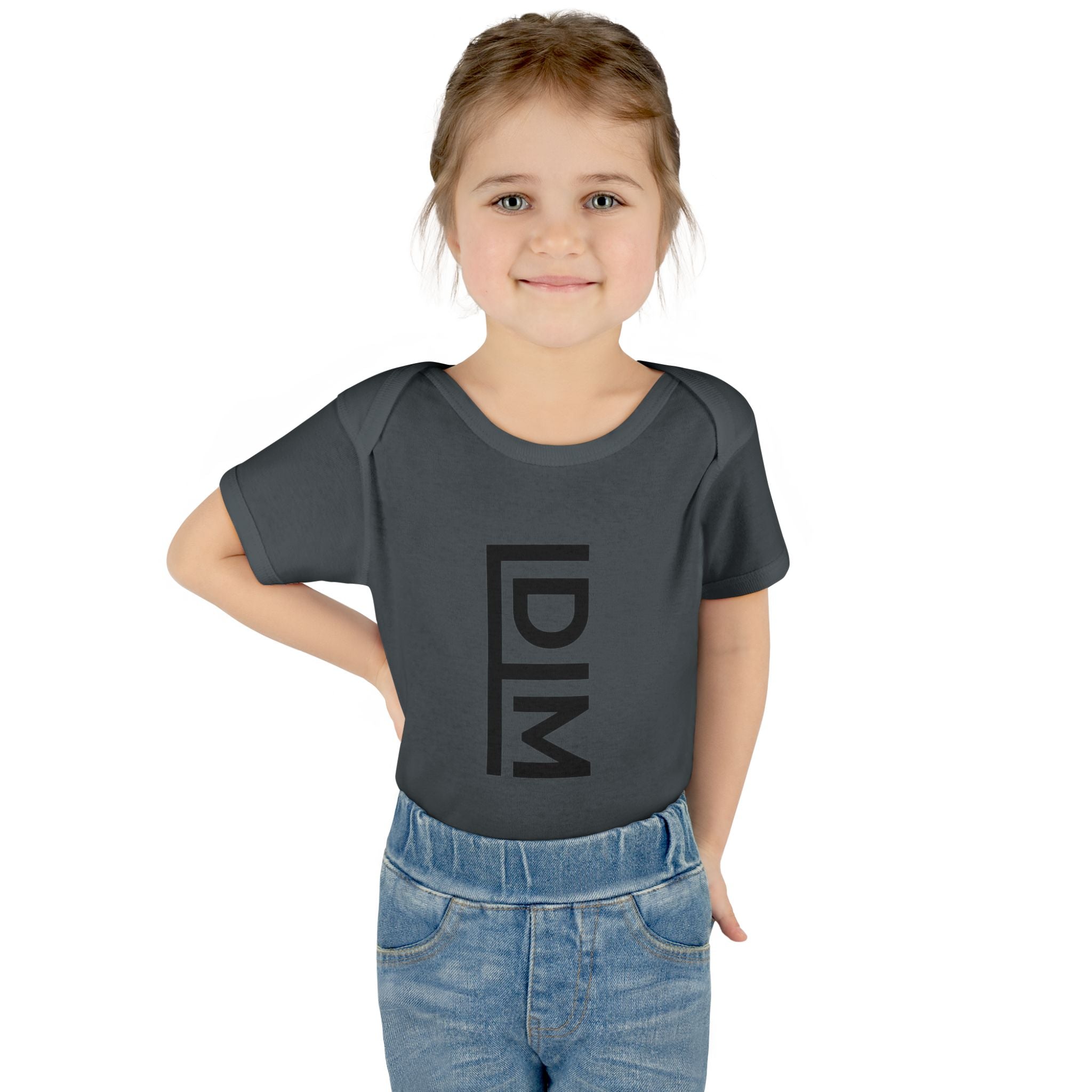 Love Died Loving Me - Infant Baby Bodysuit (Black Logo)