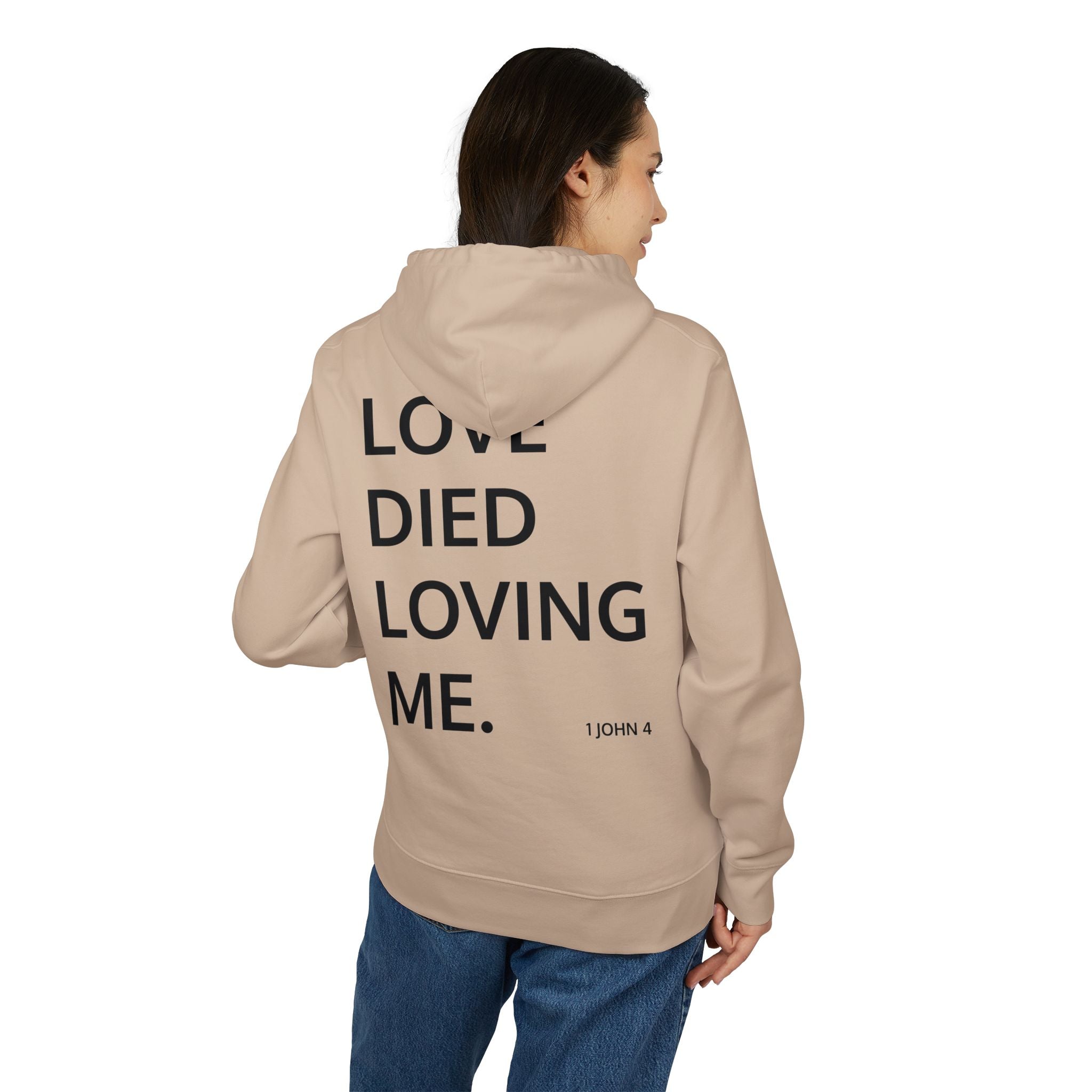 Love Died Loving Me - Unisex Hoodie (Black Horiz Logo)