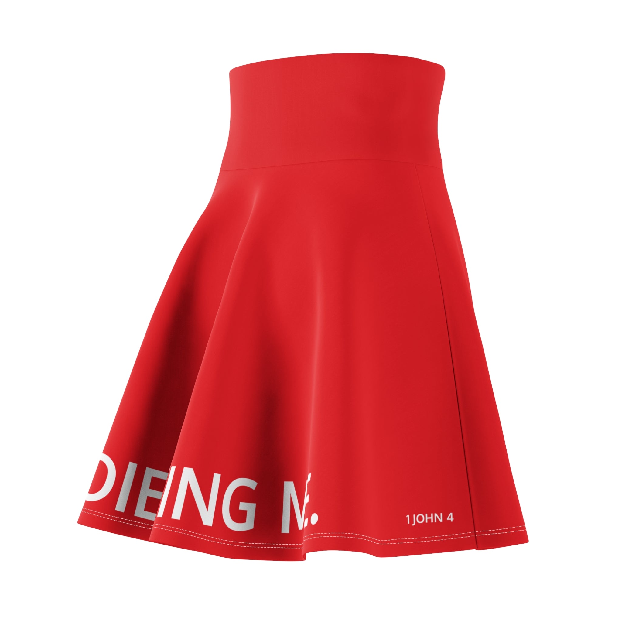 Love Died Loving Me - Chic Skirt (Red)