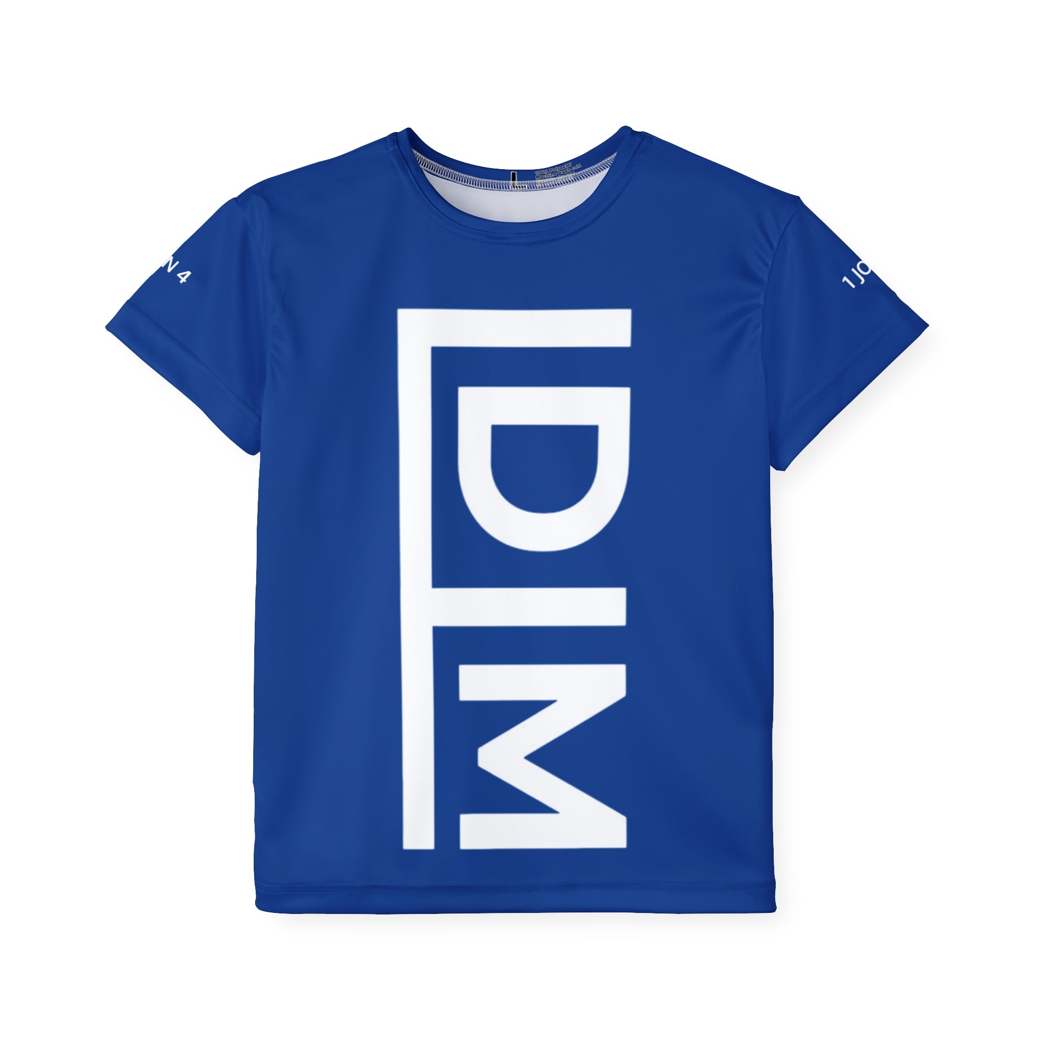 Love Died Loving Me - Kids Sports Jersey (Royal Blue/White)